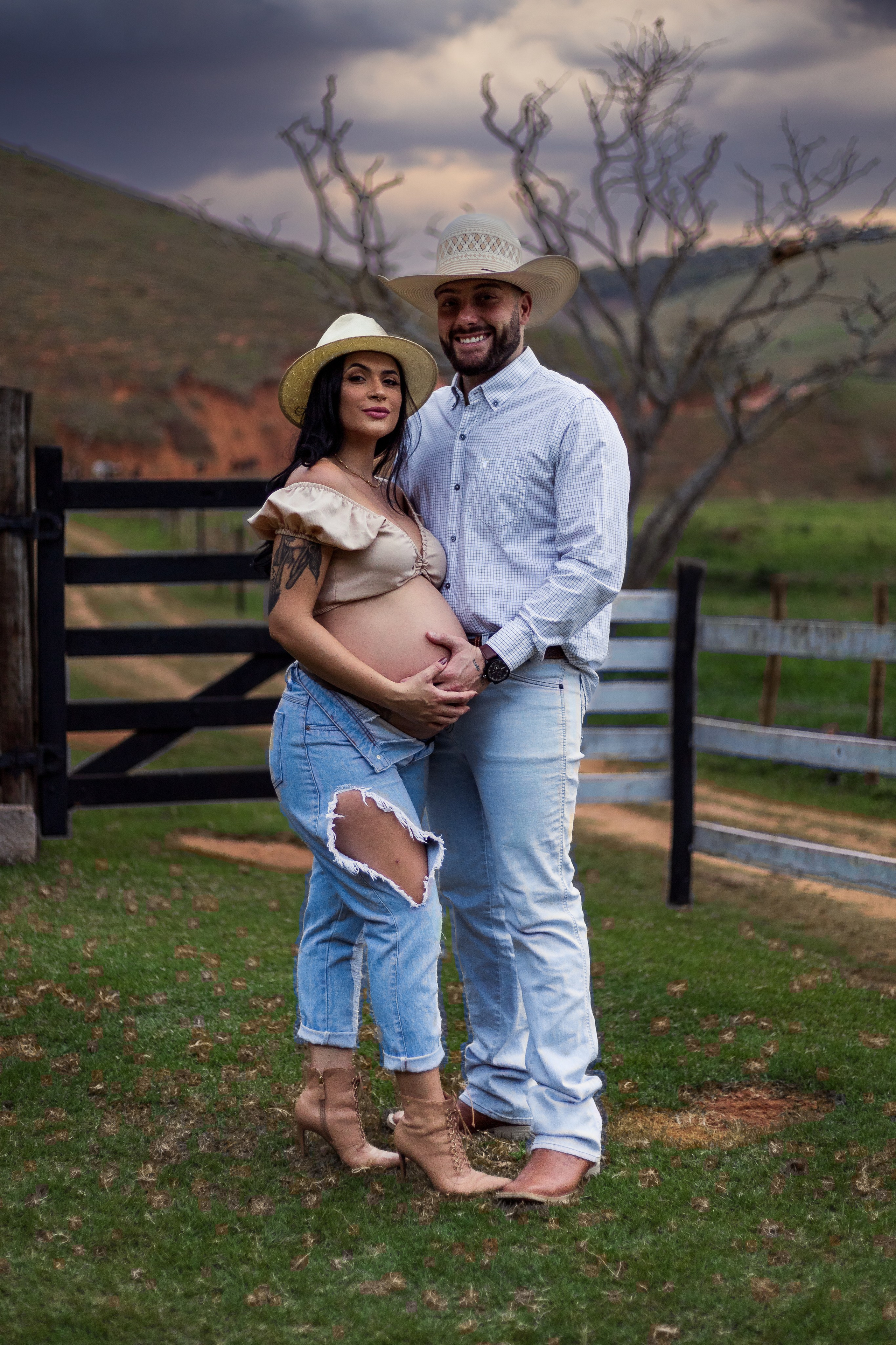 2023 | Said e Brenda — Gestante — Externo. Denis Damasceno | Fotografia
