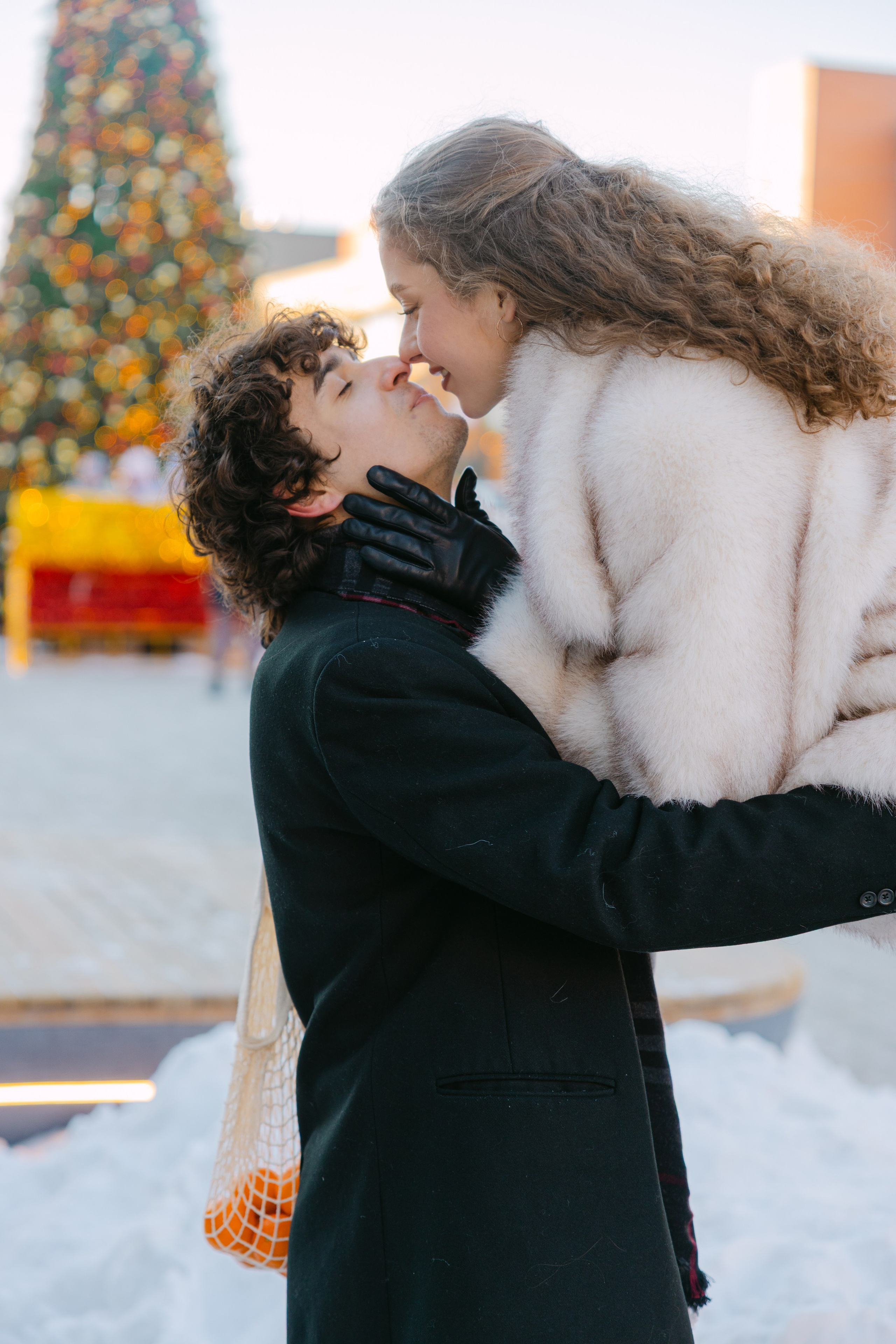 Christmas magic together. Photographer Elvira Hryshchenko
