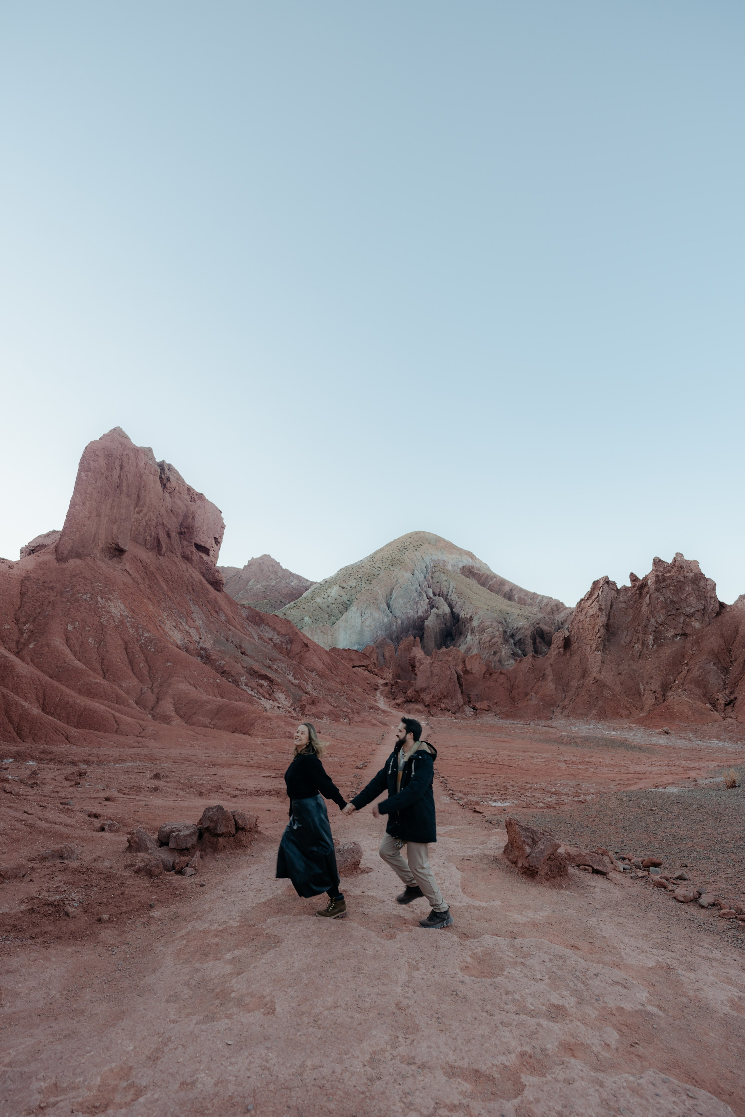 Vale do Arcoíris — Ensaio casual. Fotógrafo em San Pedro de Atacama