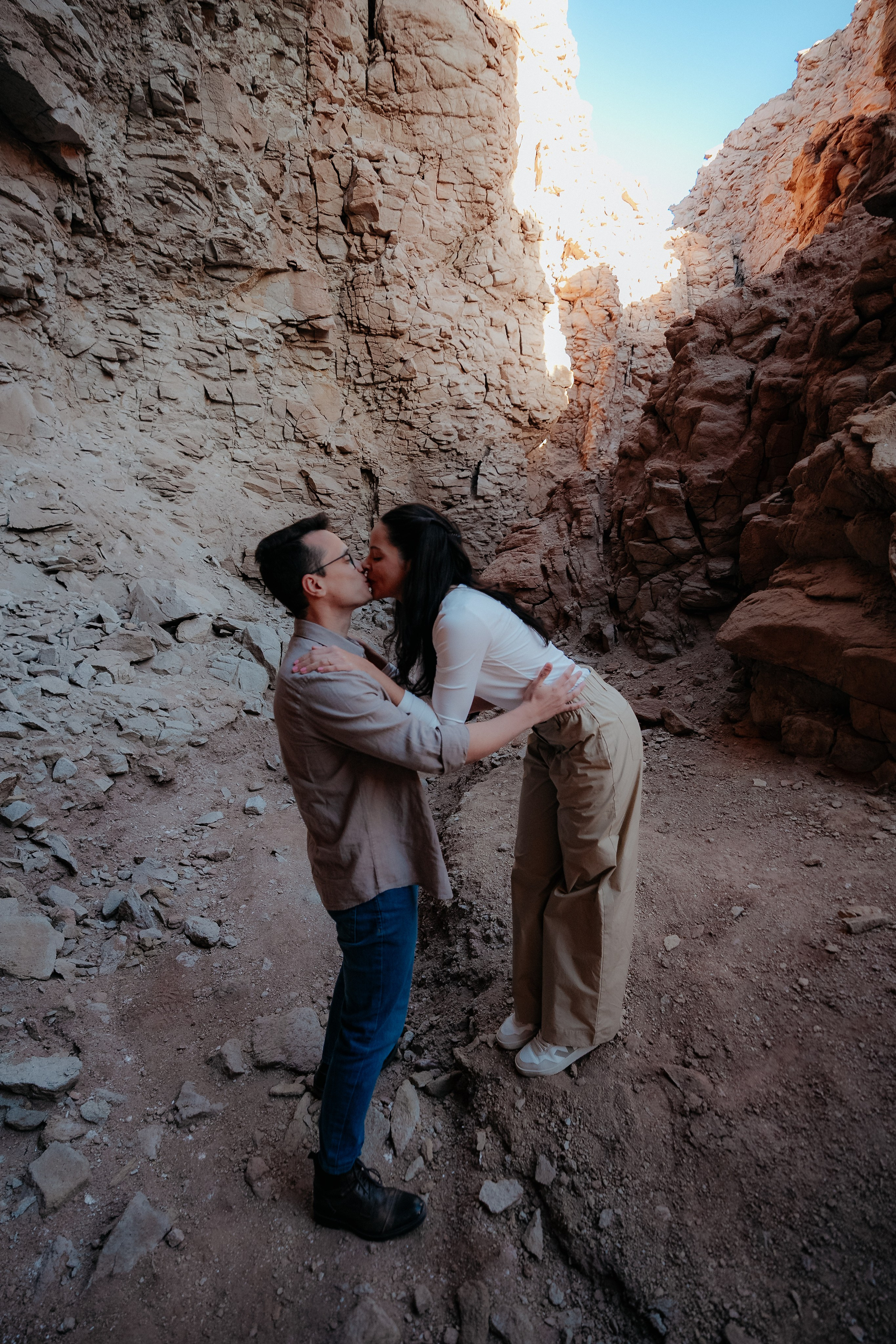 Vale dos Cogumelos — Sessão casual. Fotógrafo em San Pedro de Atacama