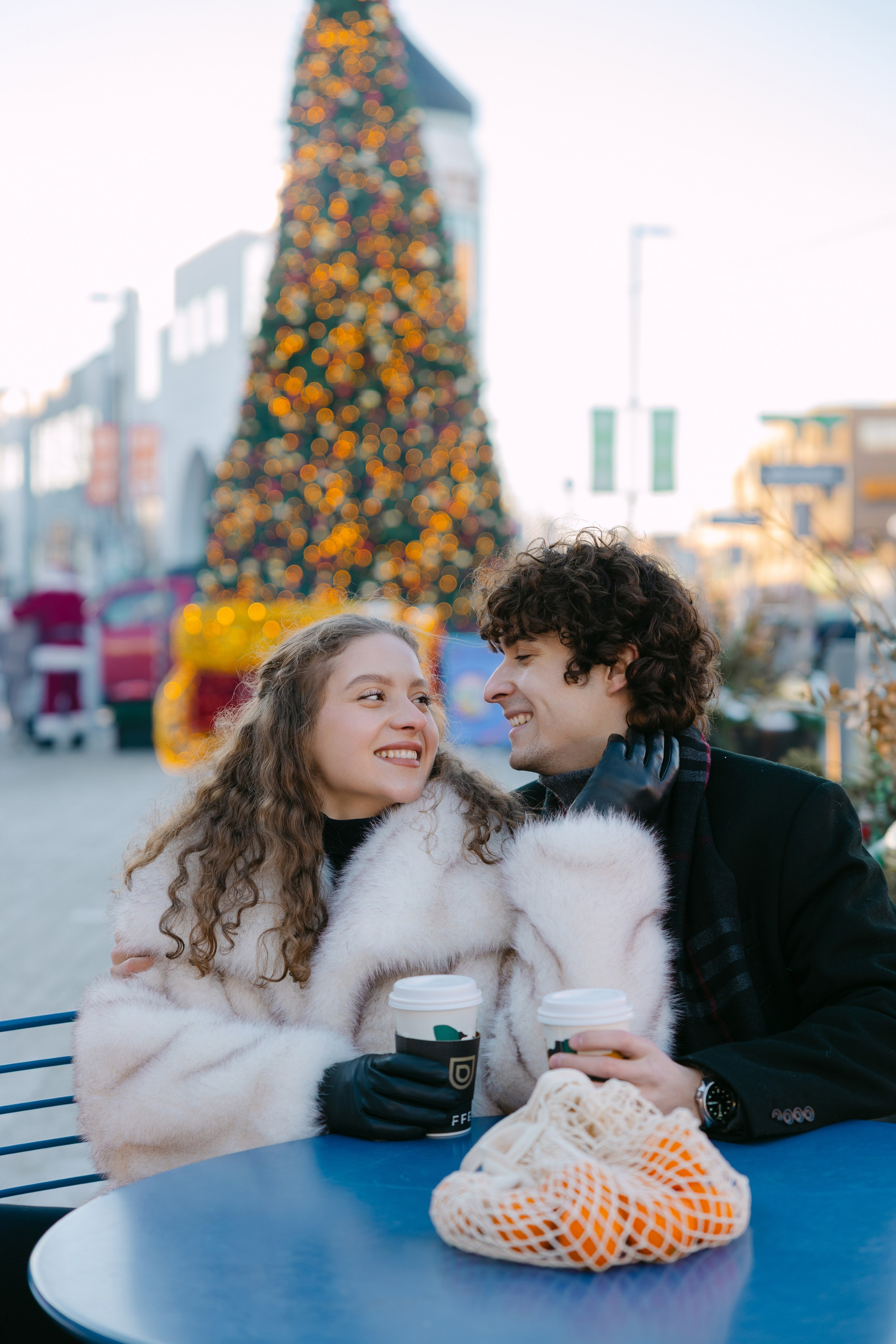 Christmas magic together. Photographer Elvira Hryshchenko