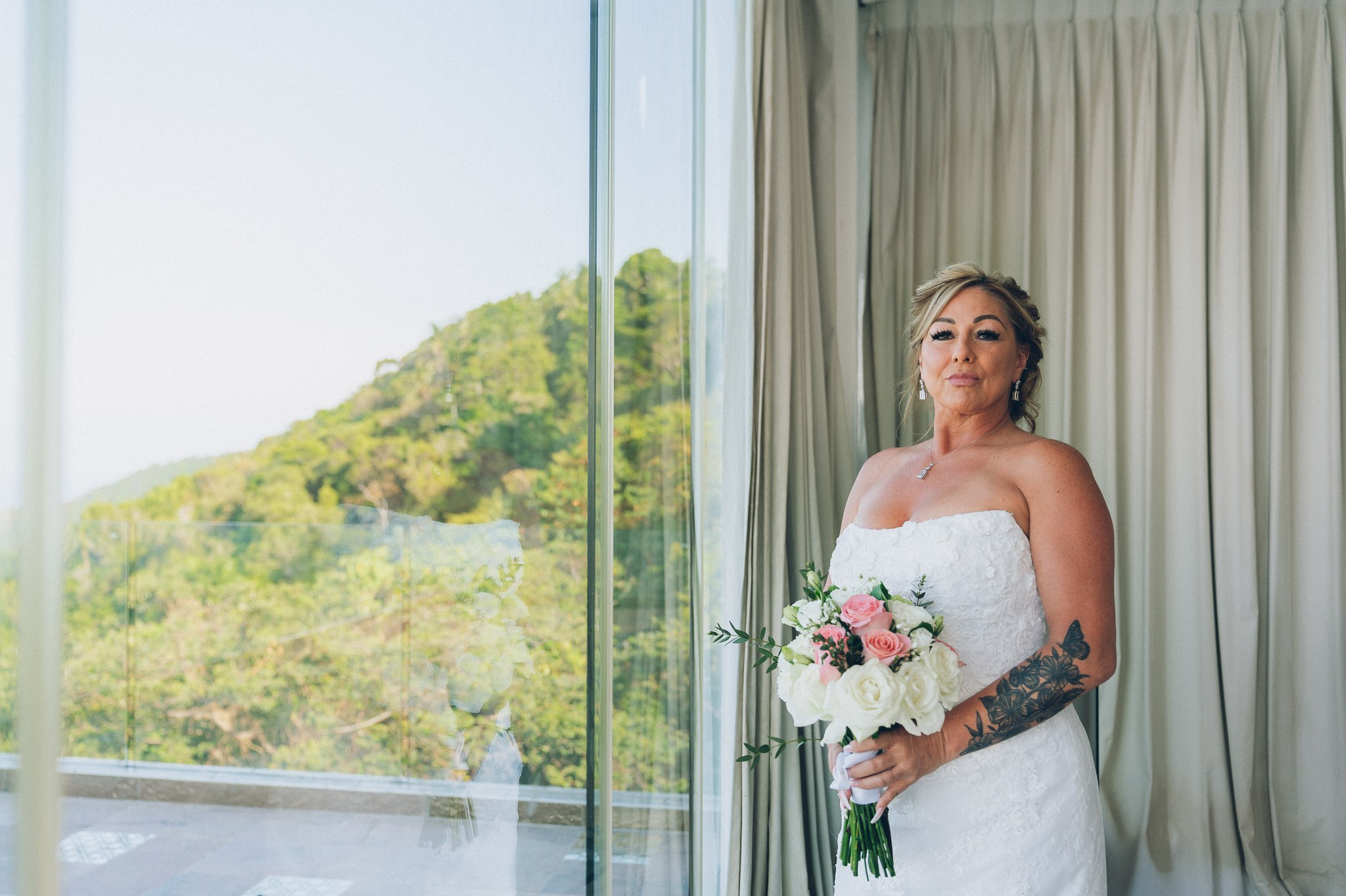 Beautiful destination wedding at an exclusive villa in Koh Samui, Thailand