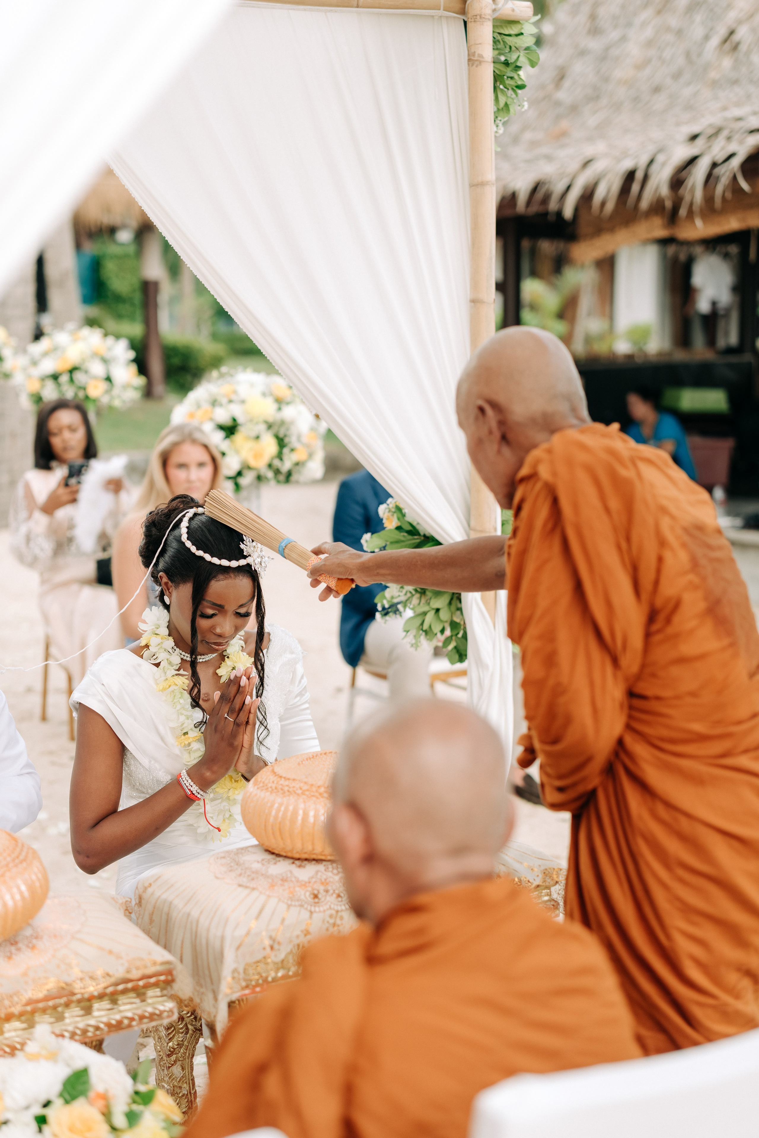 Traditional Buddhist Wedding Ceremony in Koh Samui | Wedding Planner