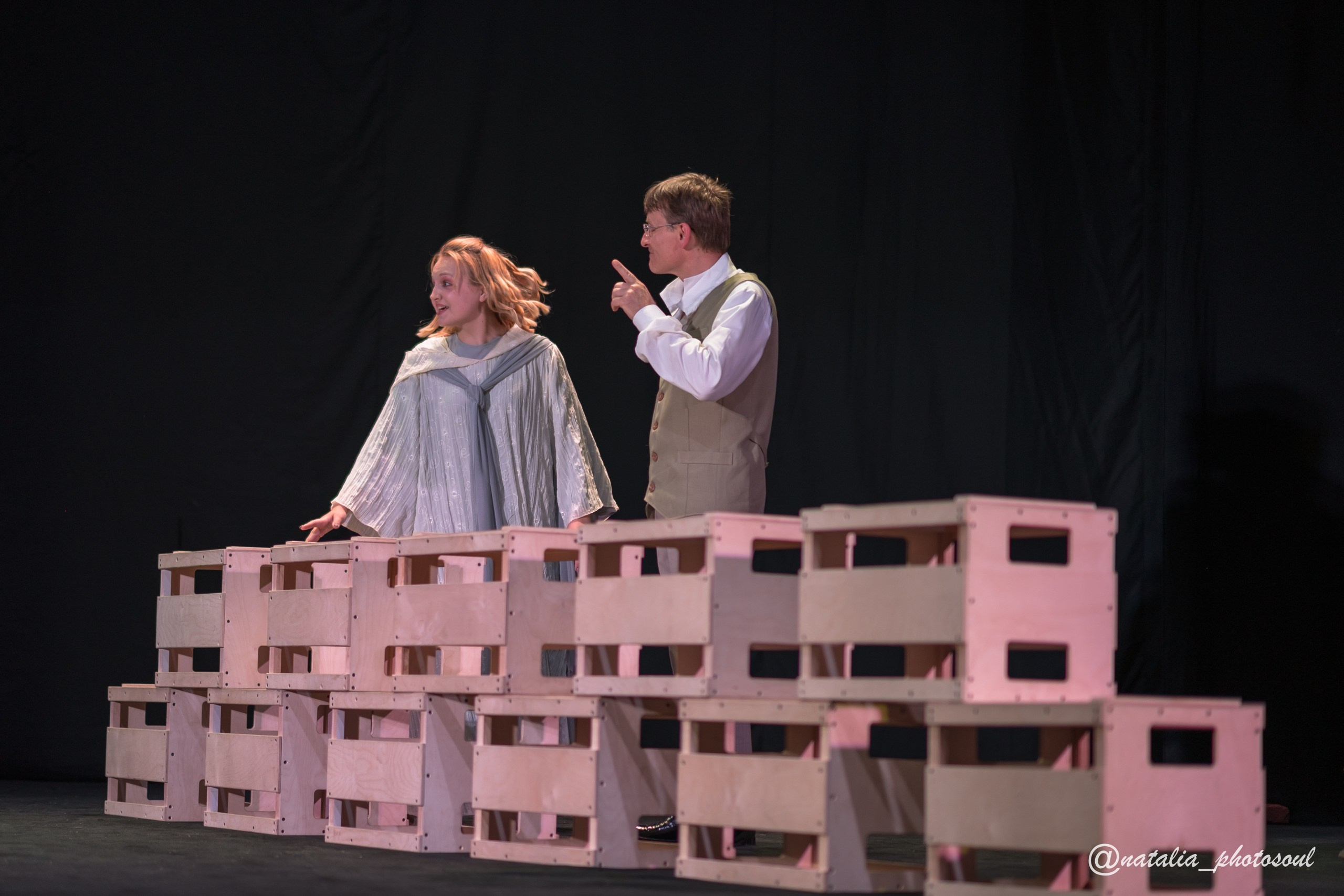 Performance “Our Town” School and Theater “Artist”. Photographer in Seoul Dobrokvashina Natalya