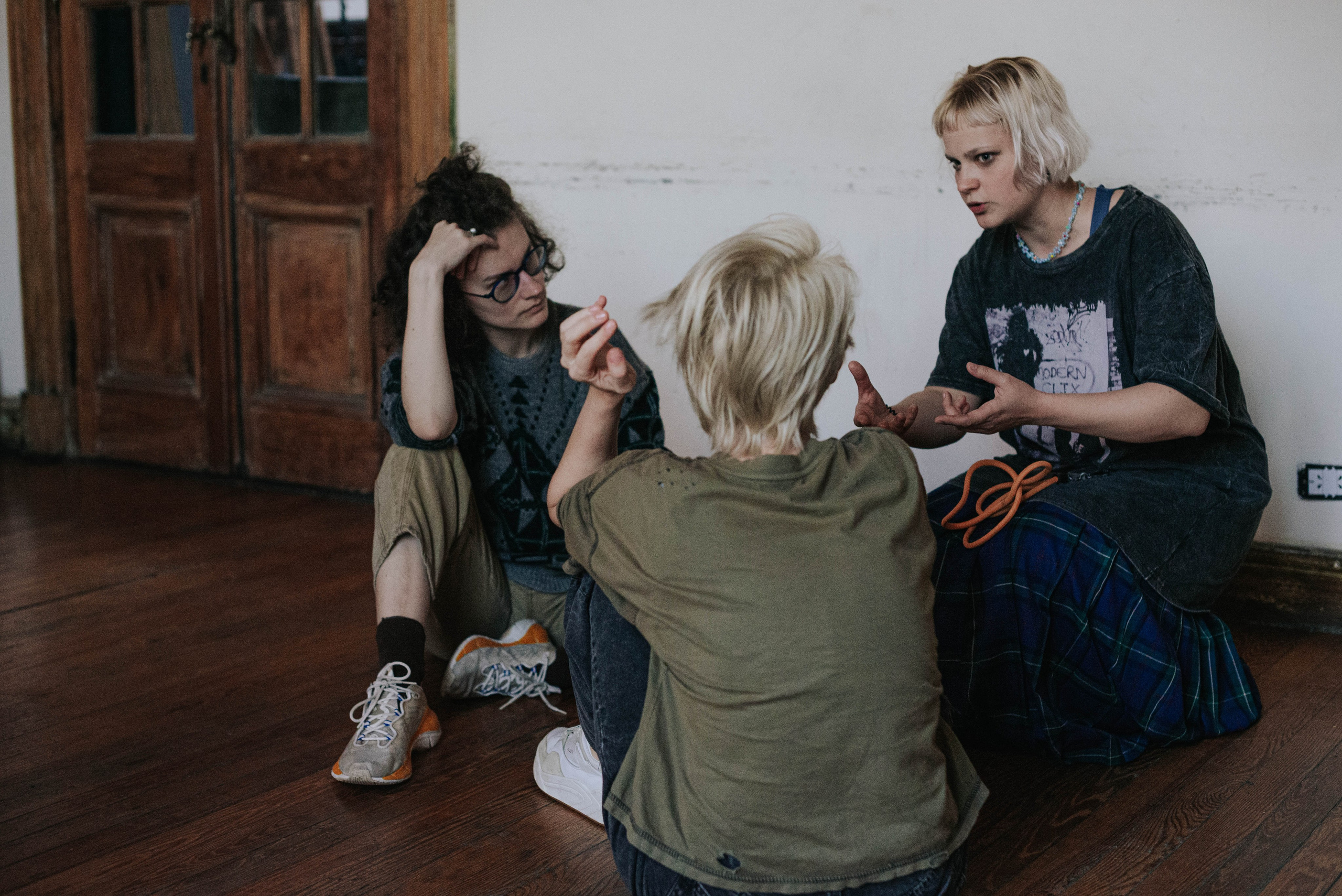 Репетиция @ojoteatro. Photographer @elmirkami in the city of Buenos Aires