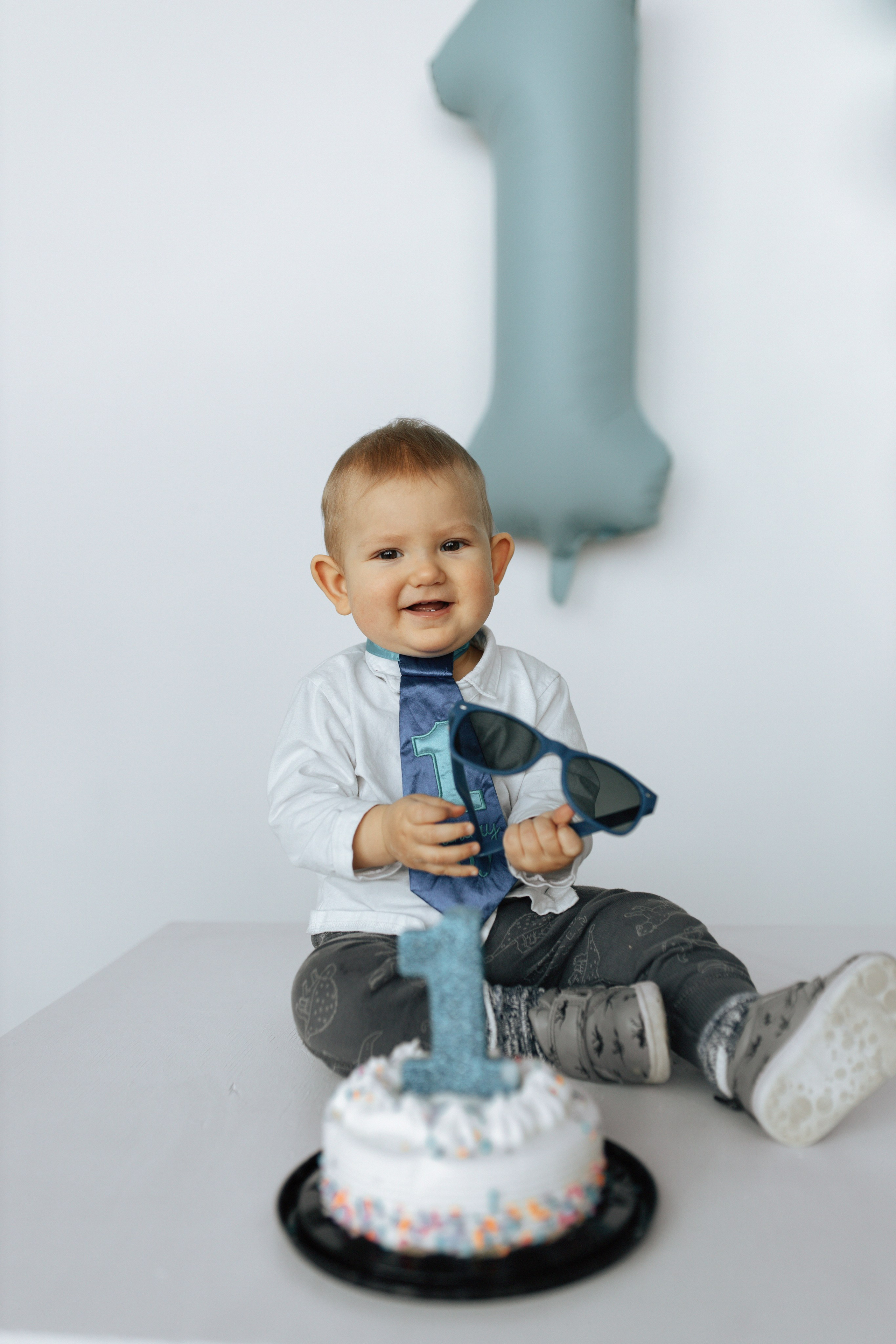Aleksandr’s first birthday. Photographer Elvira Hryshchenko