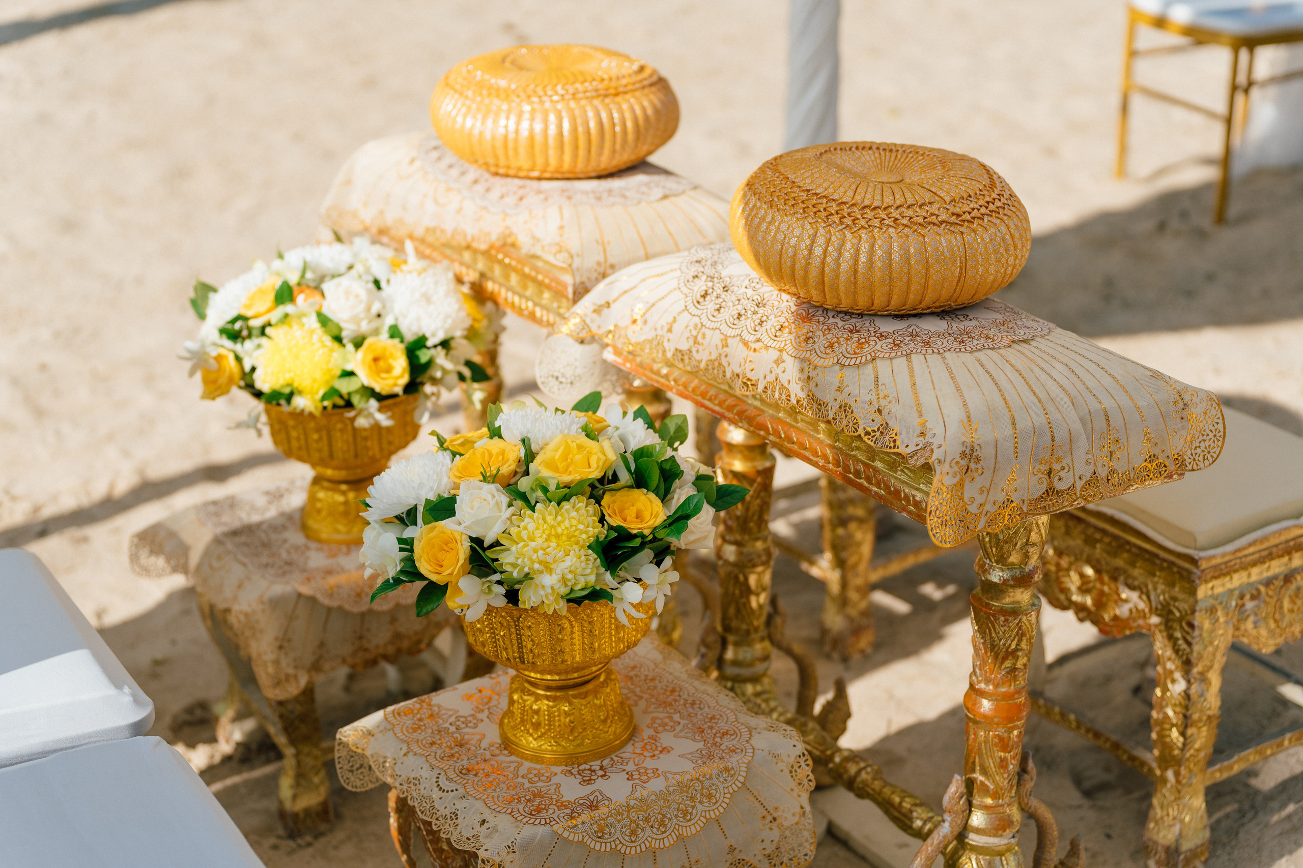 Romantic Buddhist wedding ceremony for two in Koh Samui, Thailand