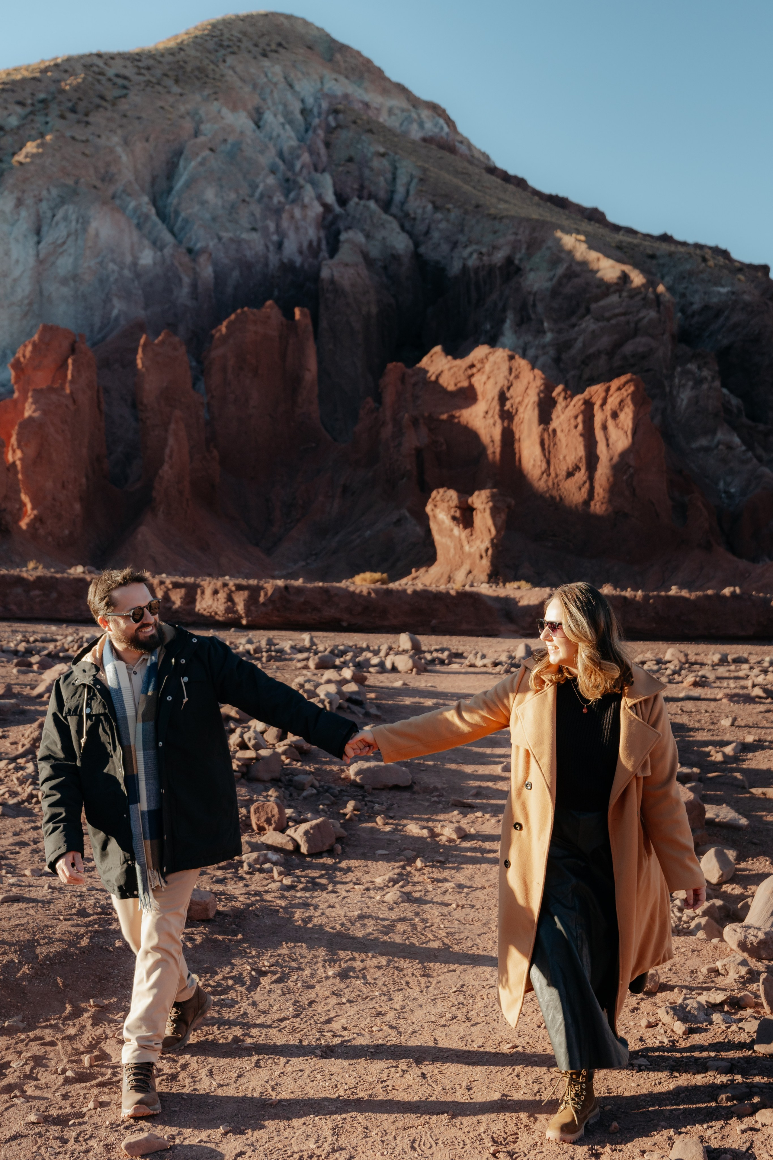 Vale do Arcoíris — Ensaio casual. Fotógrafo em San Pedro de Atacama