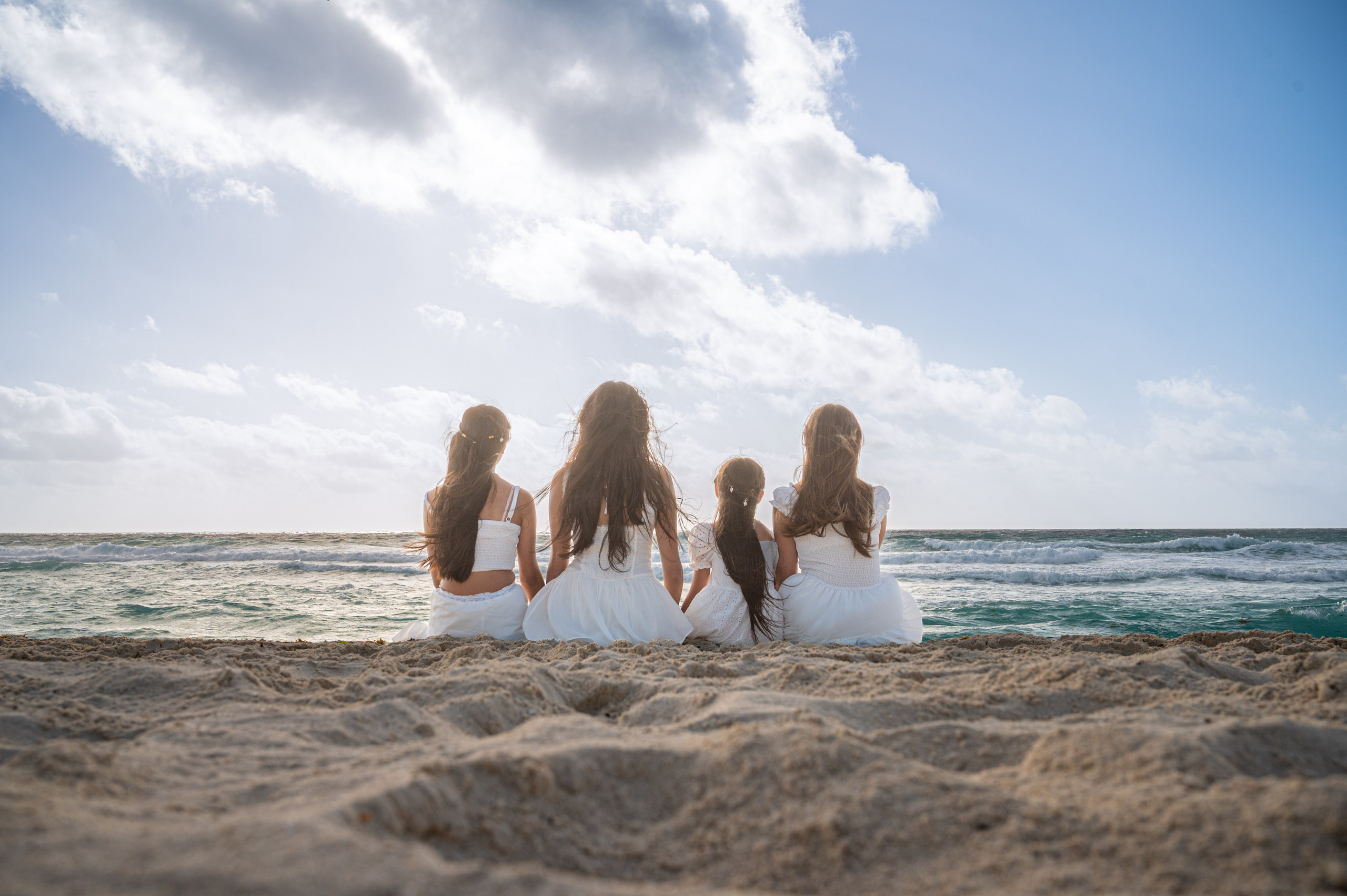 Big family photosession. PHOTOGRAPHER QUINTANA ROO
