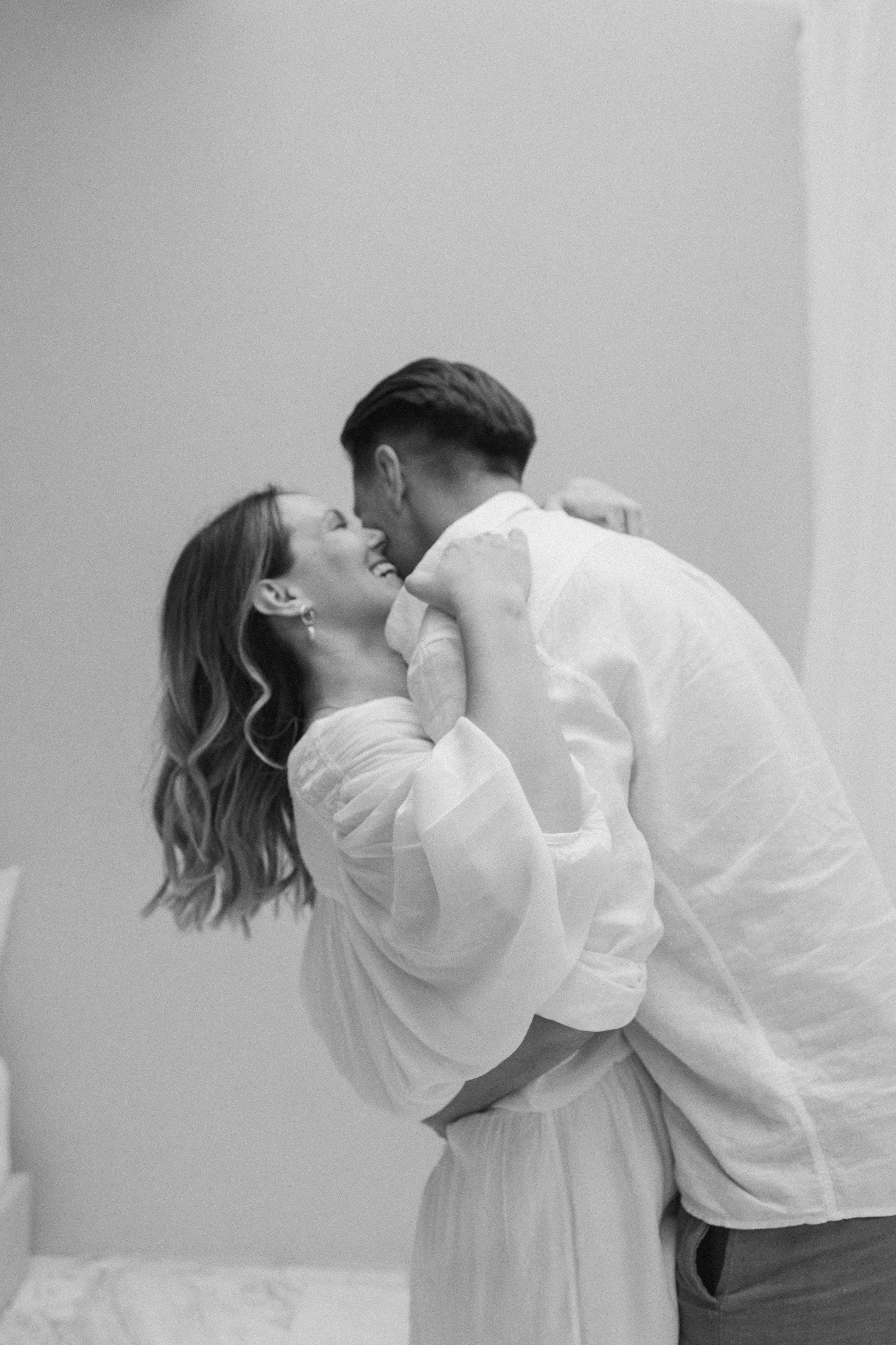 At the studio. Family and wedding photographer in Bangkok, Thailand