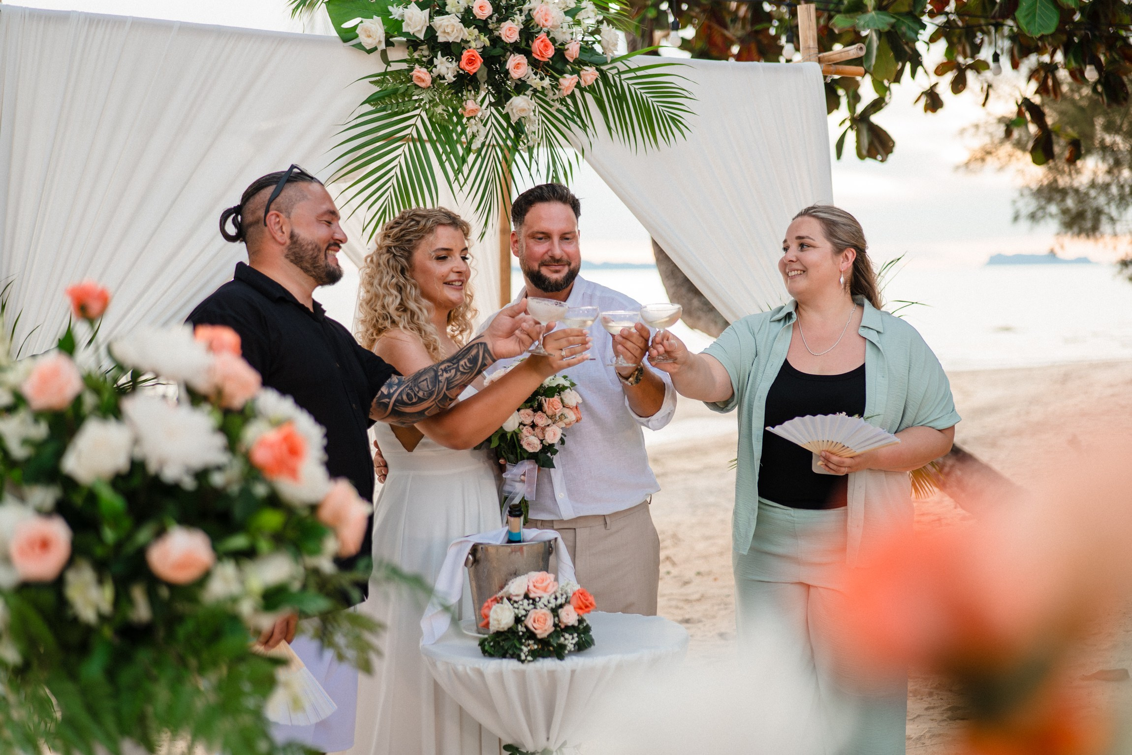 Tropical Wedding Celebration