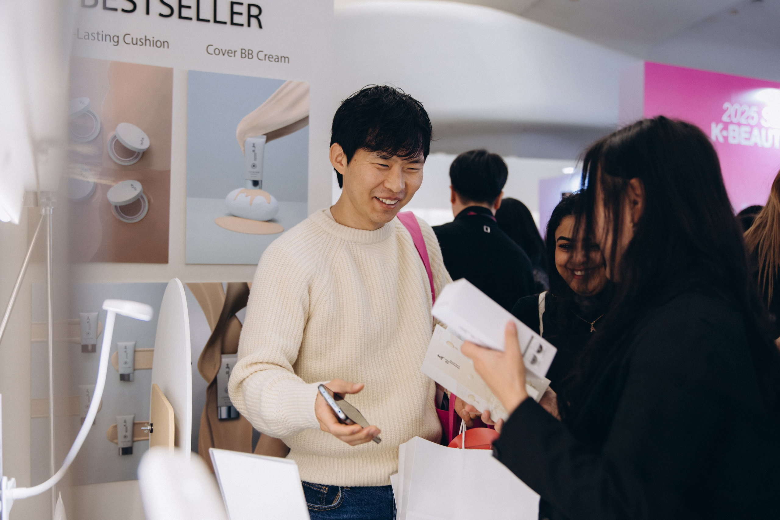 Seoul beauty expo 2025 (Black Rice). Портретный фотограф в Южной Корее Ольга Лян