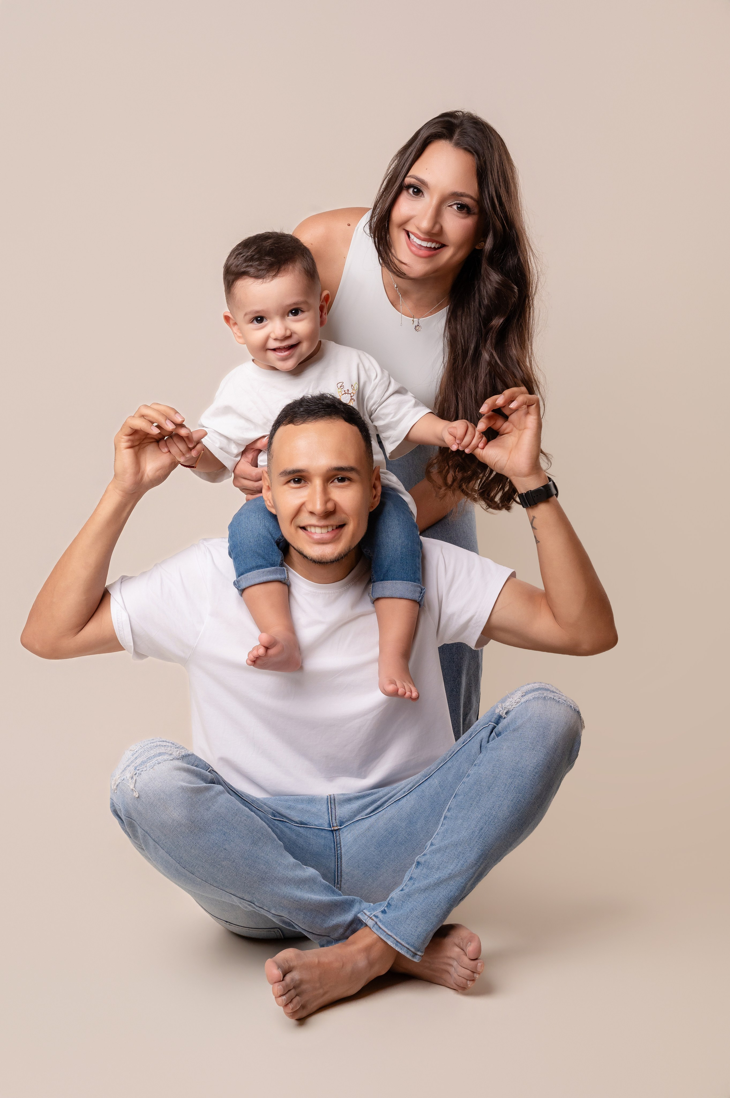 Fotos de estudio con Familias!. Www.dresalgadophoto.com