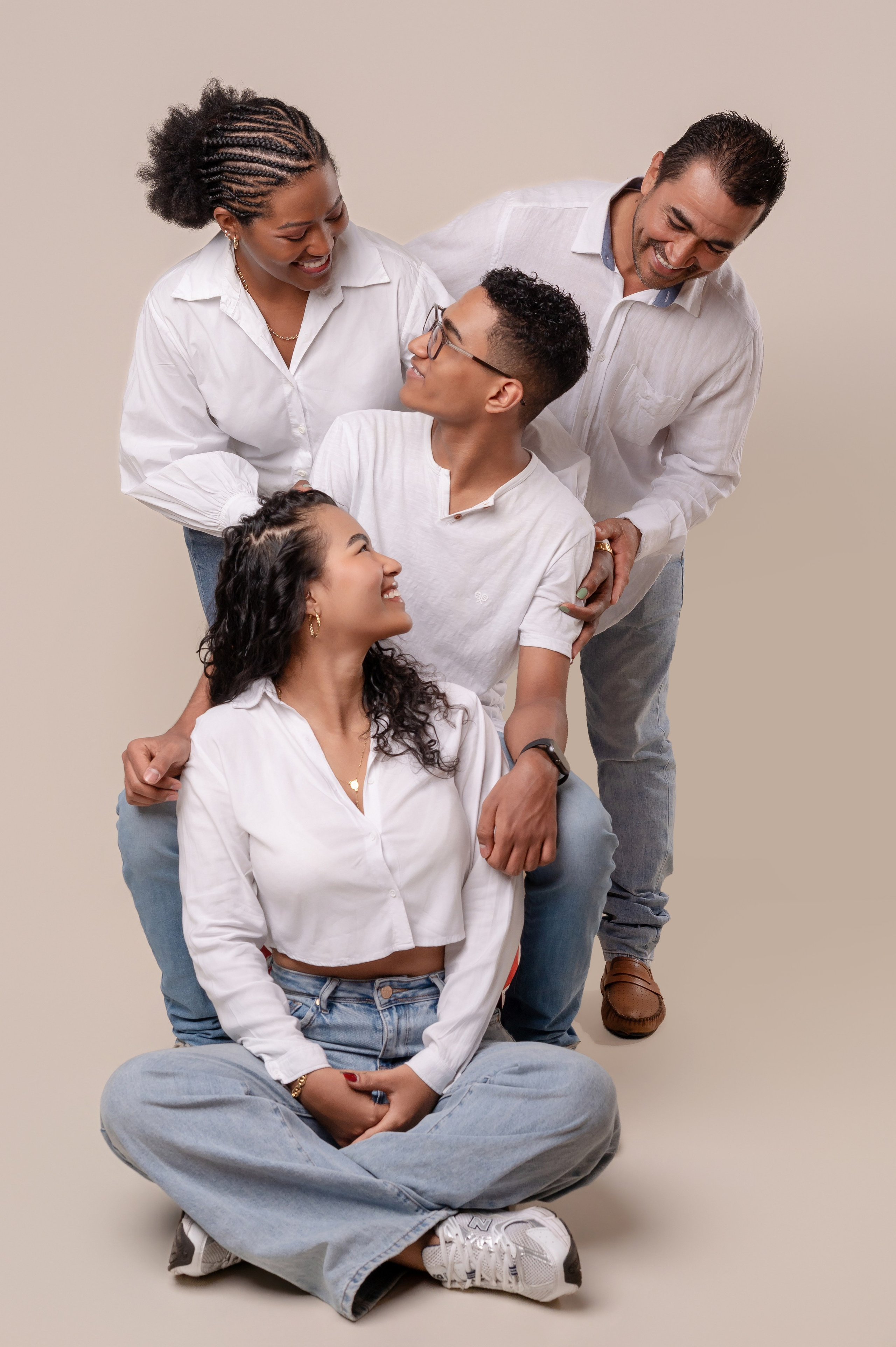 Fotos de estudio con Familias!. Www.dresalgadophoto.com
