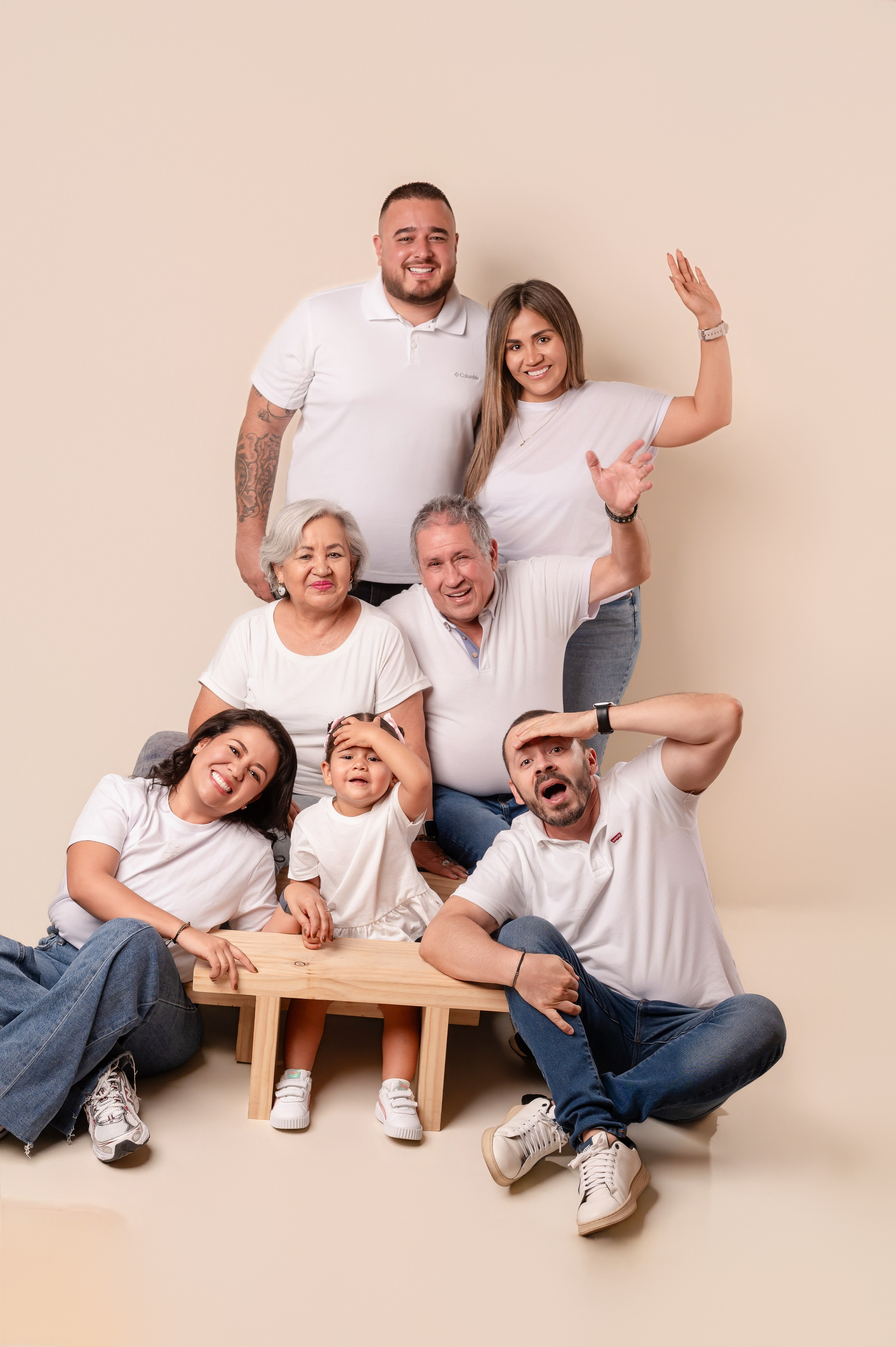 Fotos de estudio con Familias!. Www.dresalgadophoto.com
