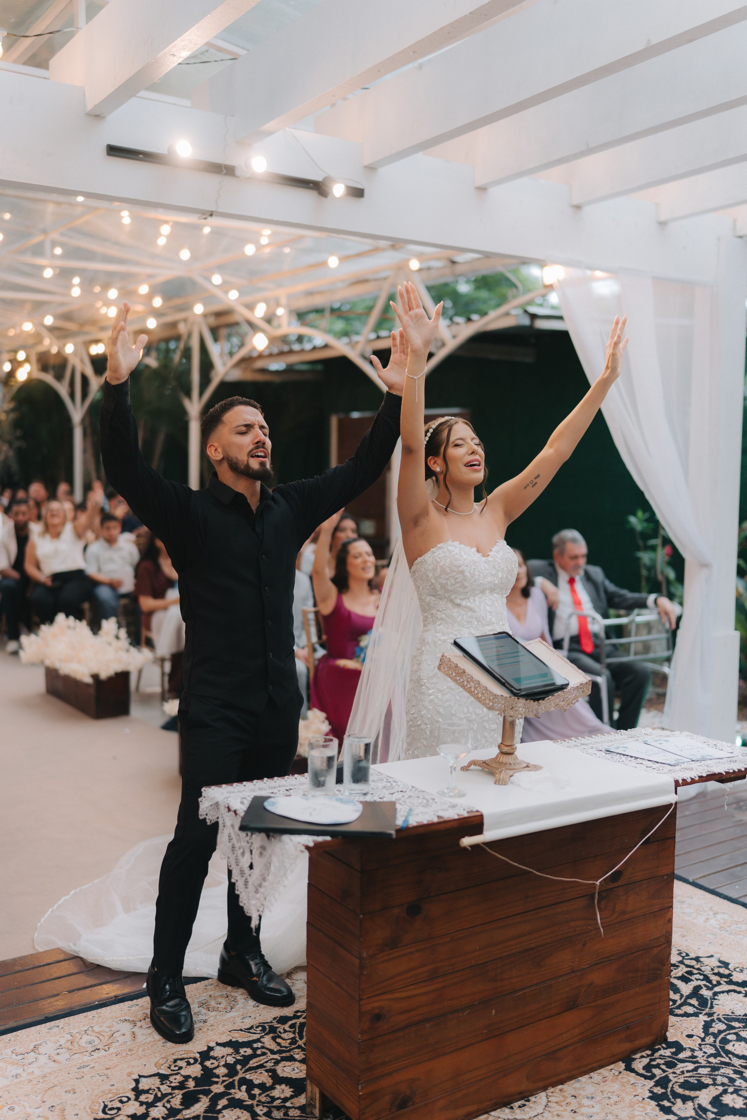Nínive e Mateus. Vows Fotografia