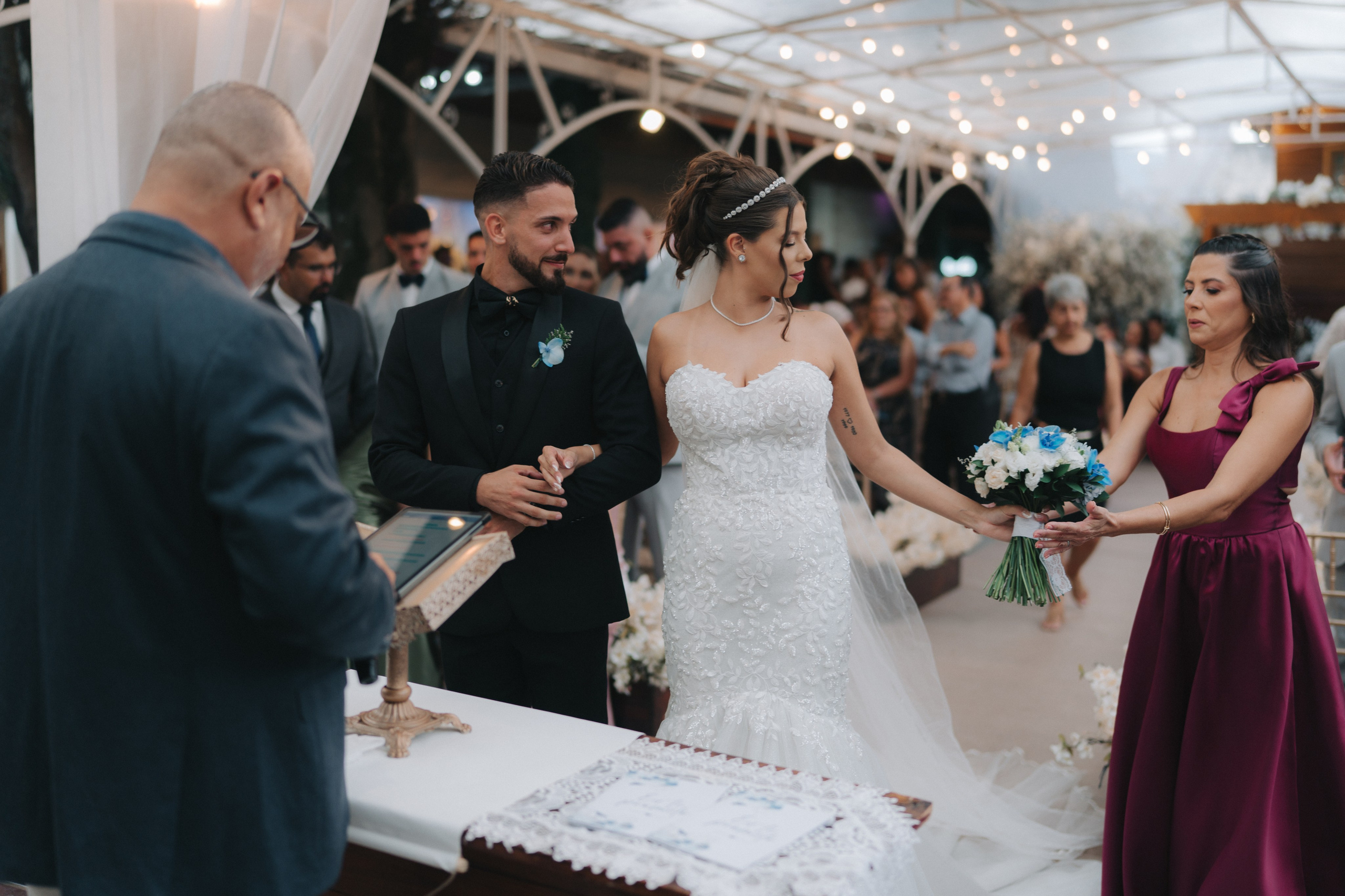 Nínive e Mateus. Vows Fotografia