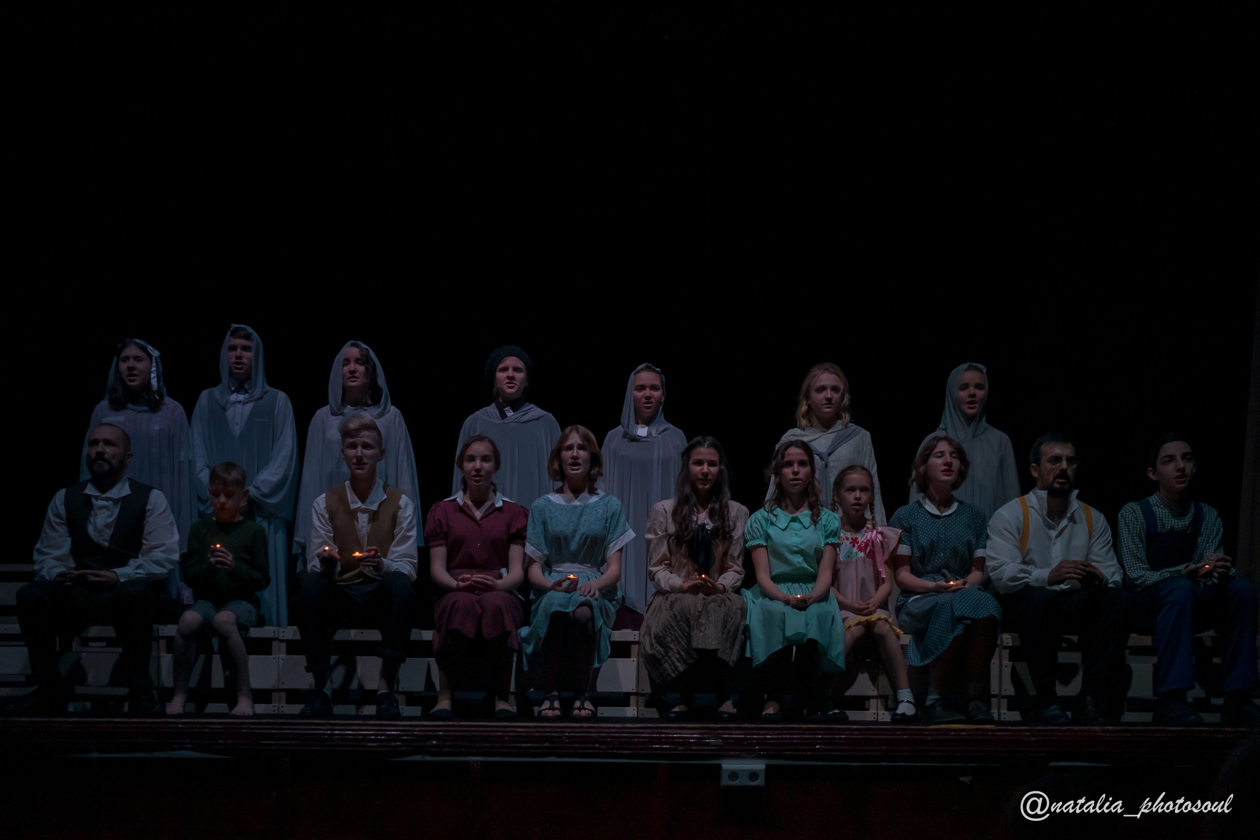 Performance “Our Town” School and Theater “Artist”. Photographer in Seoul Dobrokvashina Natalya
