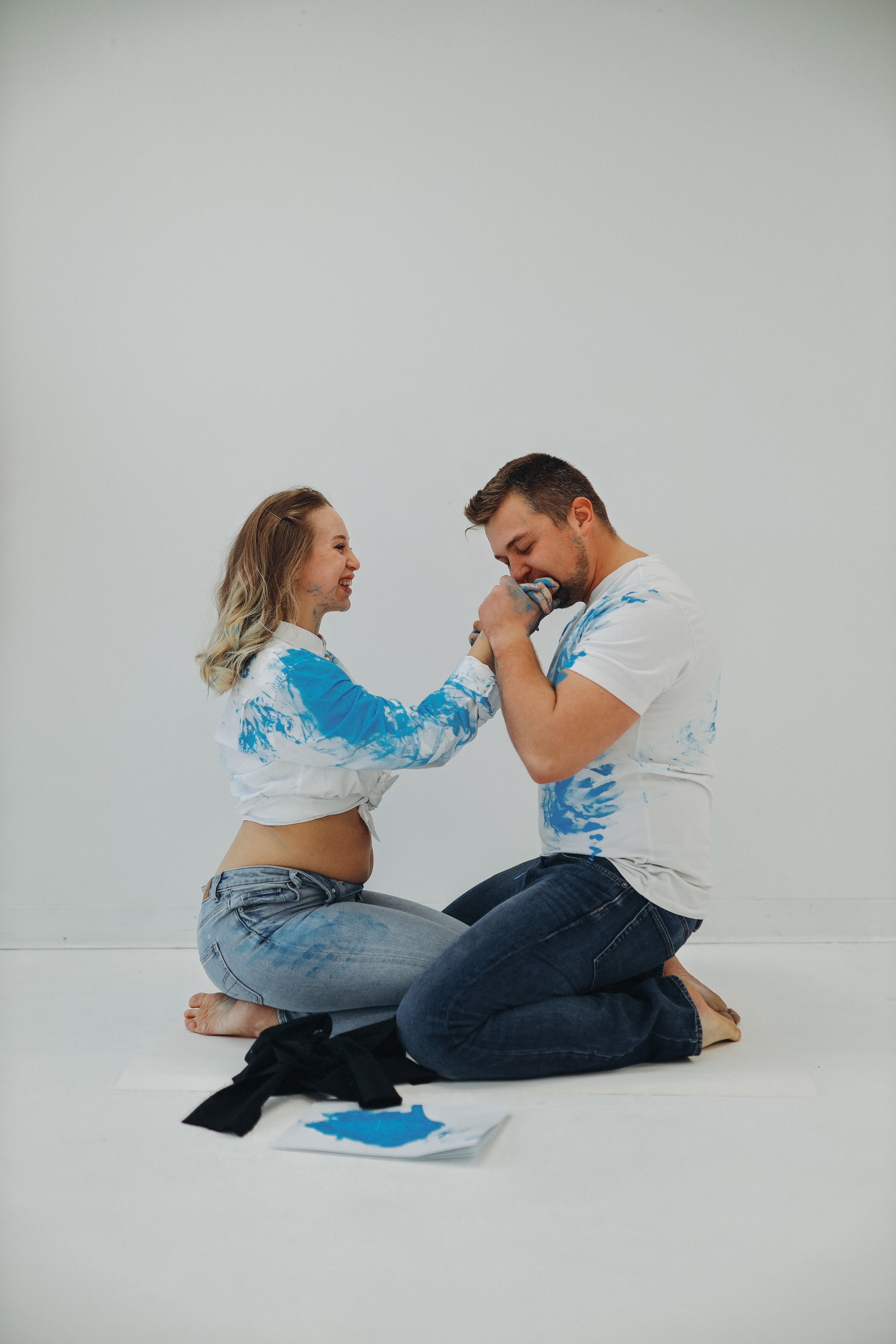 Gender reveal moments. Photographer Elvira Hryshchenko