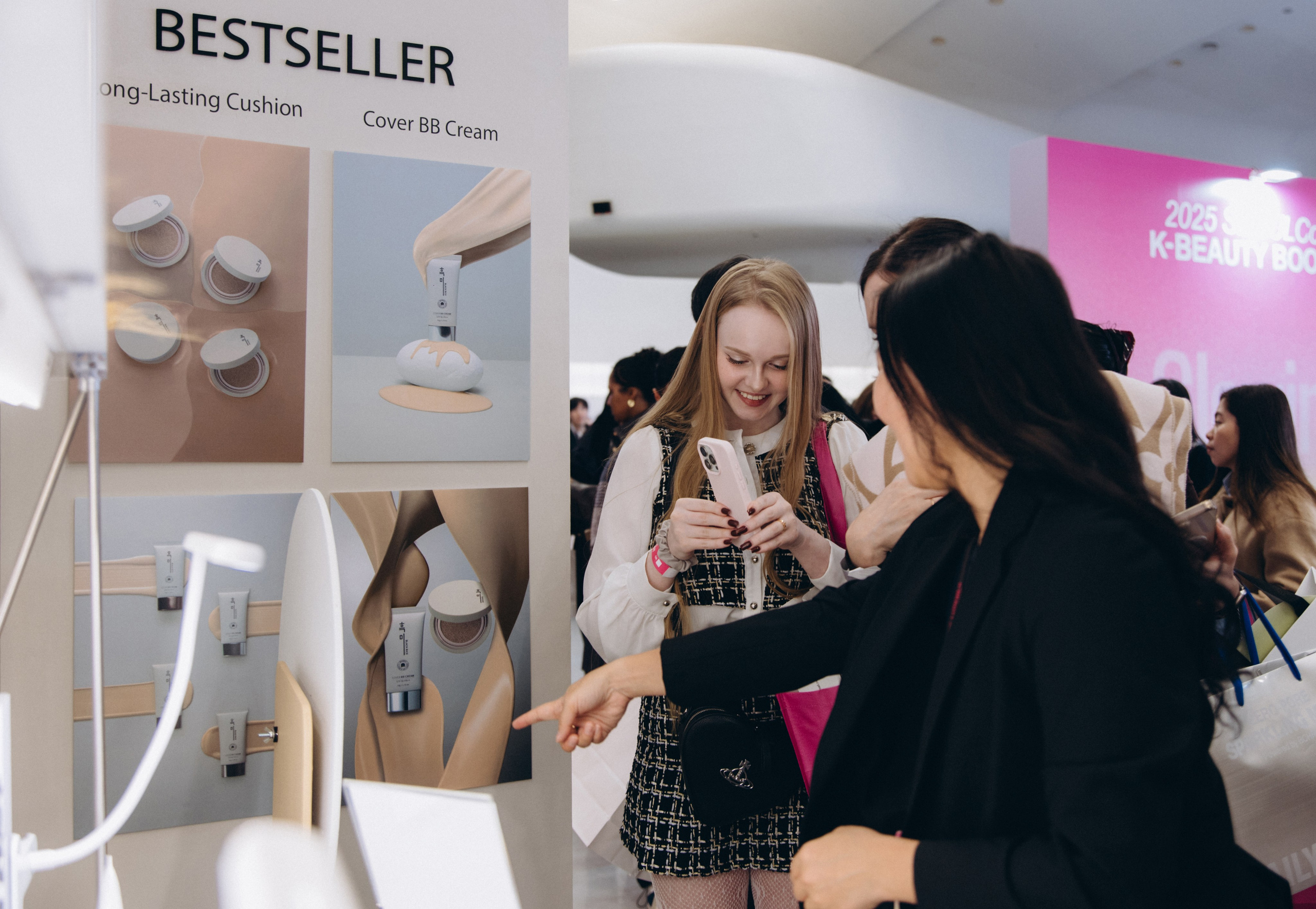 Seoul beauty expo 2025 (Black Rice). Портретный фотограф в Южной Корее Ольга Лян
