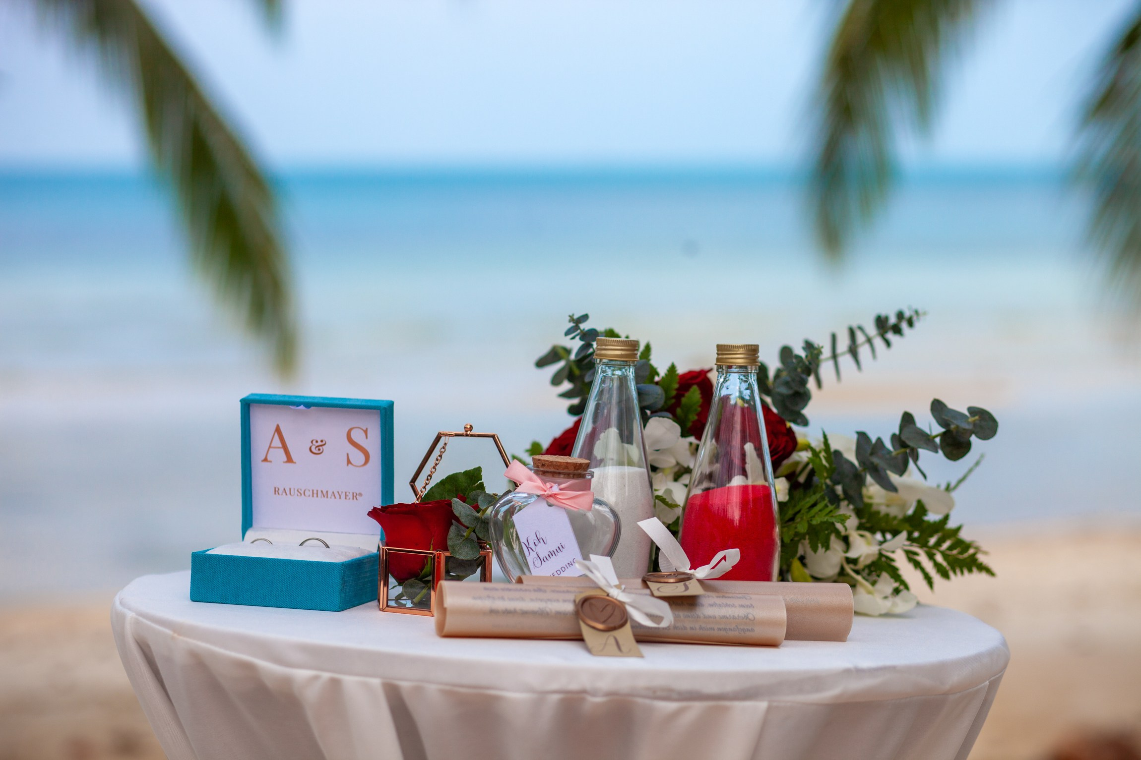 Wedding on the Beach in Koh Samui, Thailand | Tropical Destination Wedding