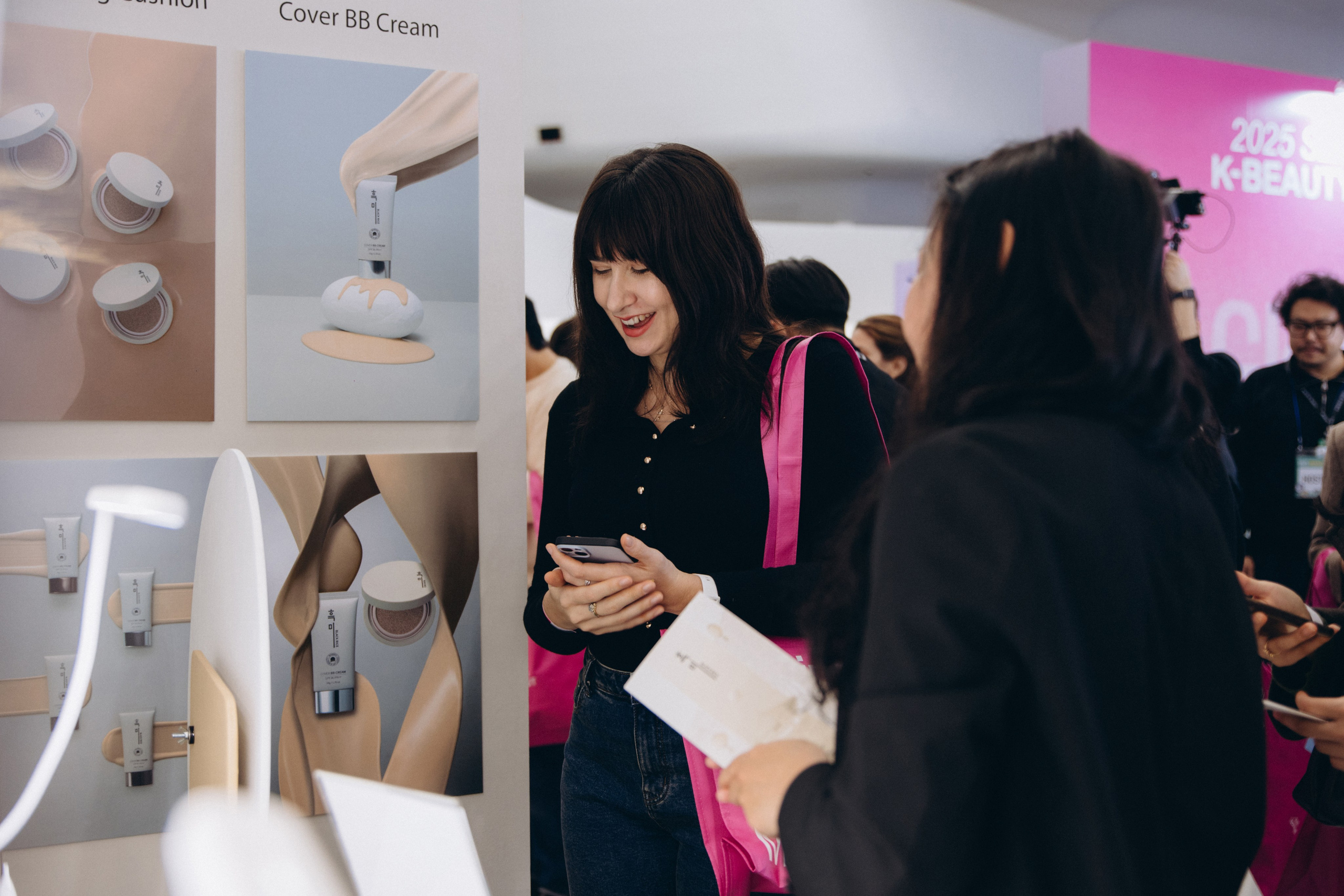 Seoul beauty expo 2025 (Black Rice). Портретный фотограф в Южной Корее Ольга Лян