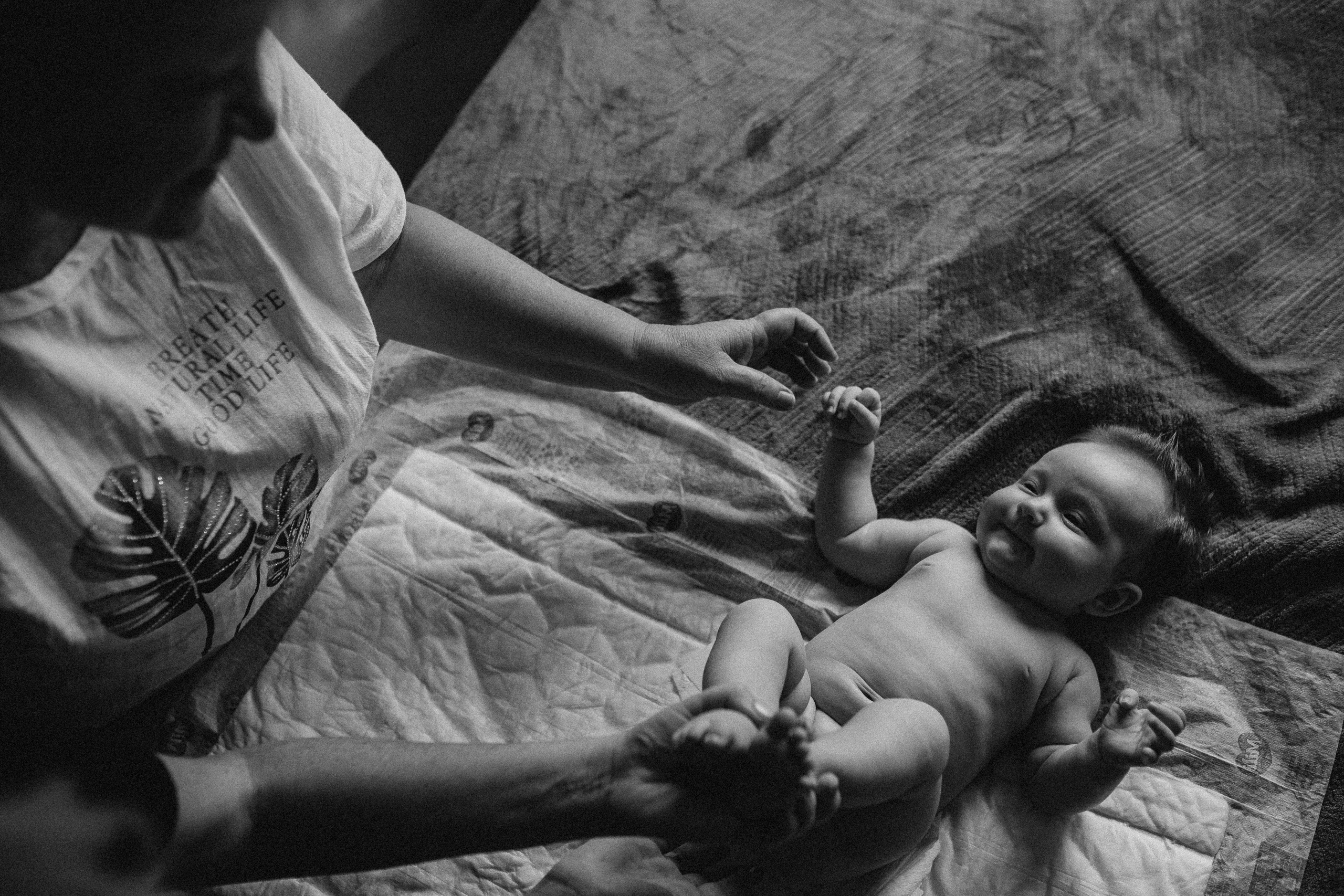 Nicole 3 meses. Fotografa documental de familia e nascimento em Florianópolis SC Daria Ermolaev