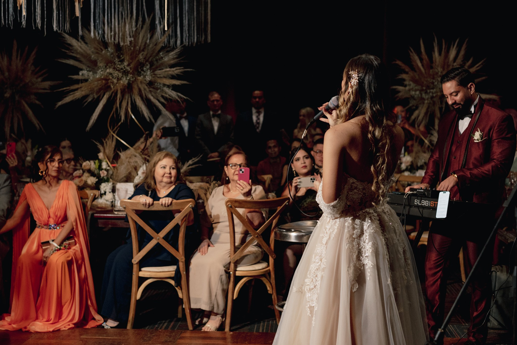 Celebración novios boda Hotel Crowned Plaza Barranquilla