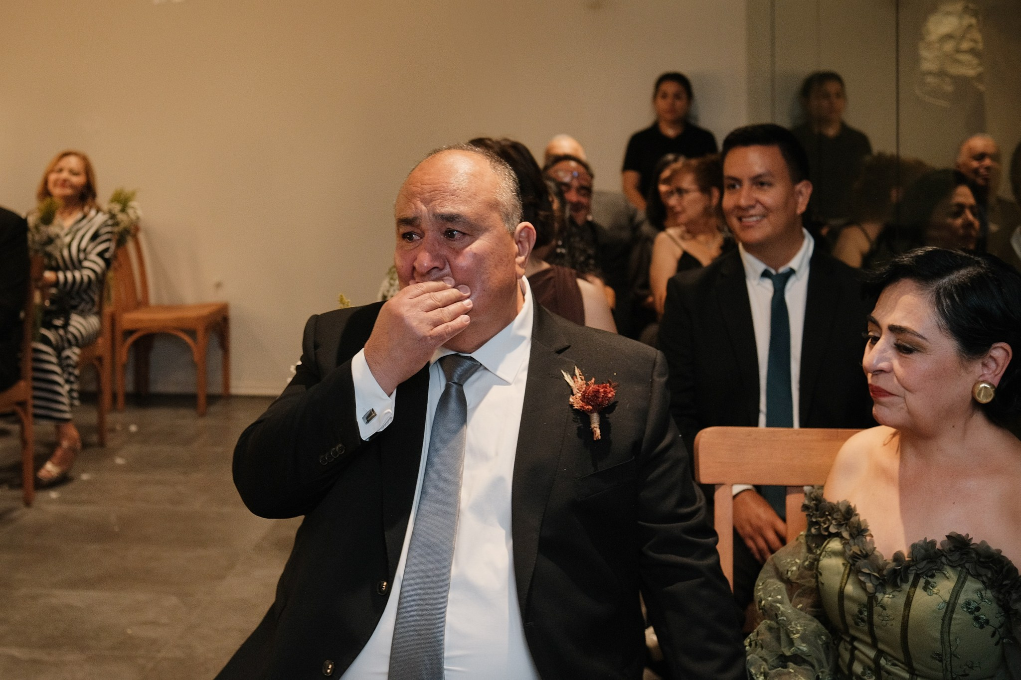 Miranda y David: Boda civil en restaurante Casablanca. Fotógrafo de bodas