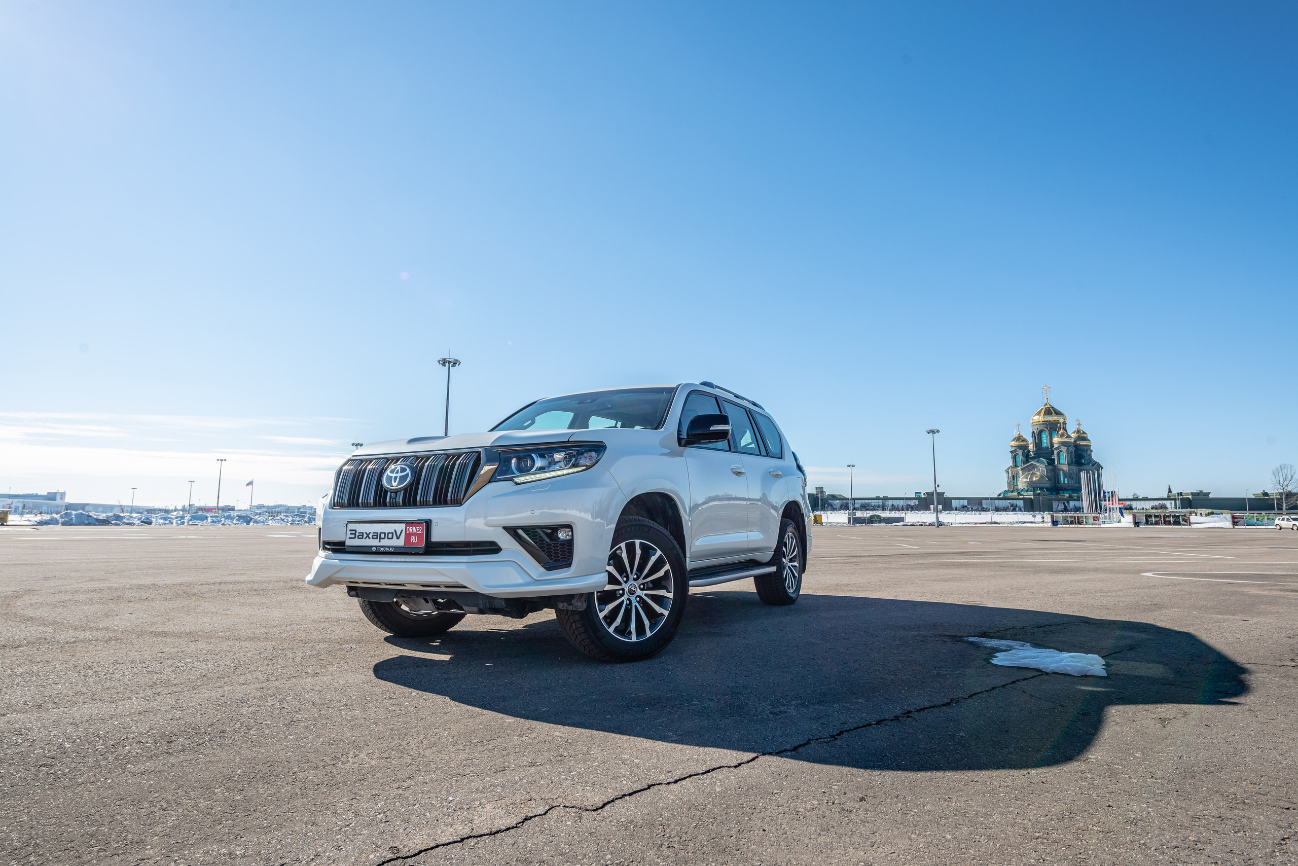 Автомобильная фотосъемка Toyota Prado 2022. PHOTOGRAPHER QUINTANA ROO
