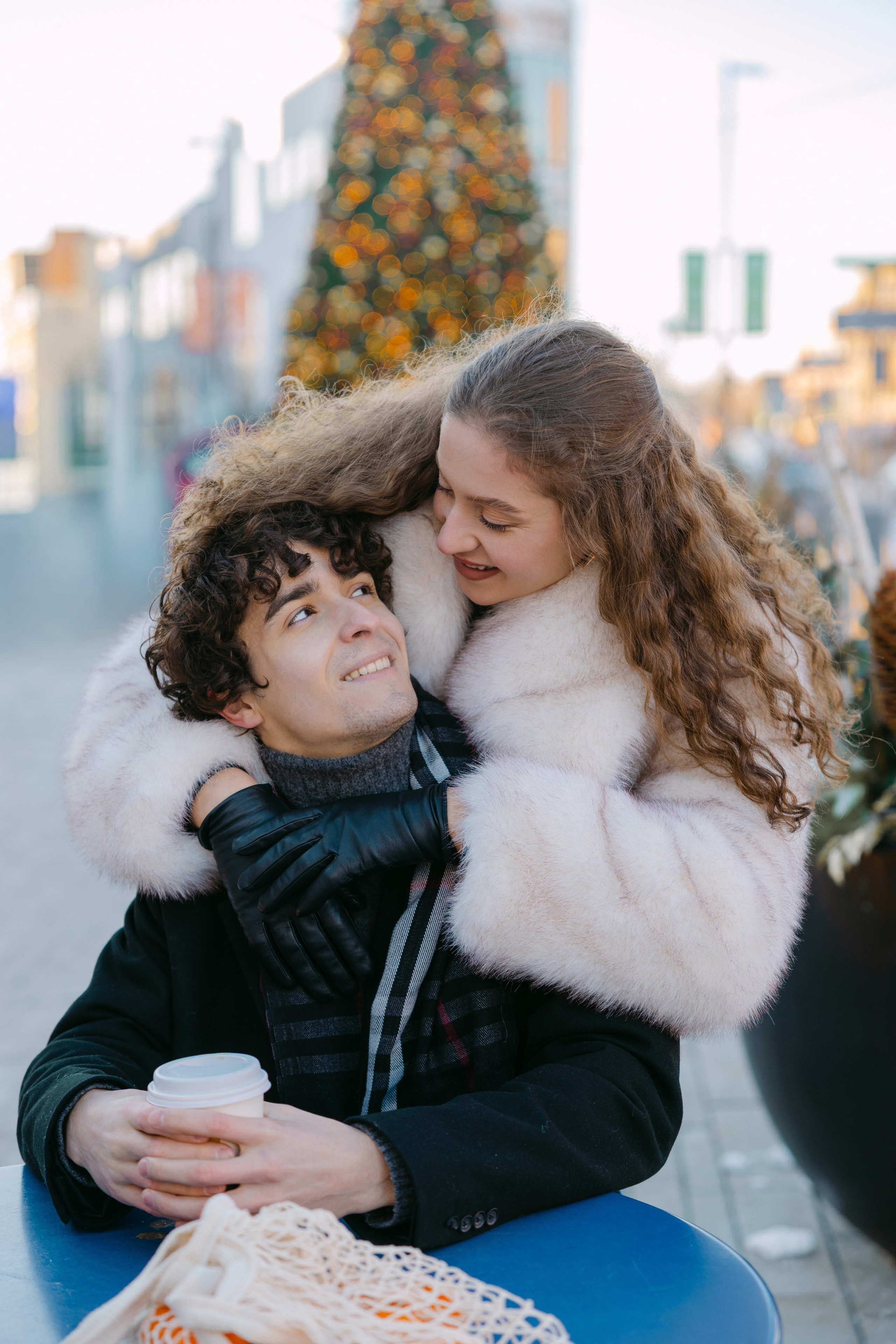 Christmas magic together. Photographer Elvira Hryshchenko