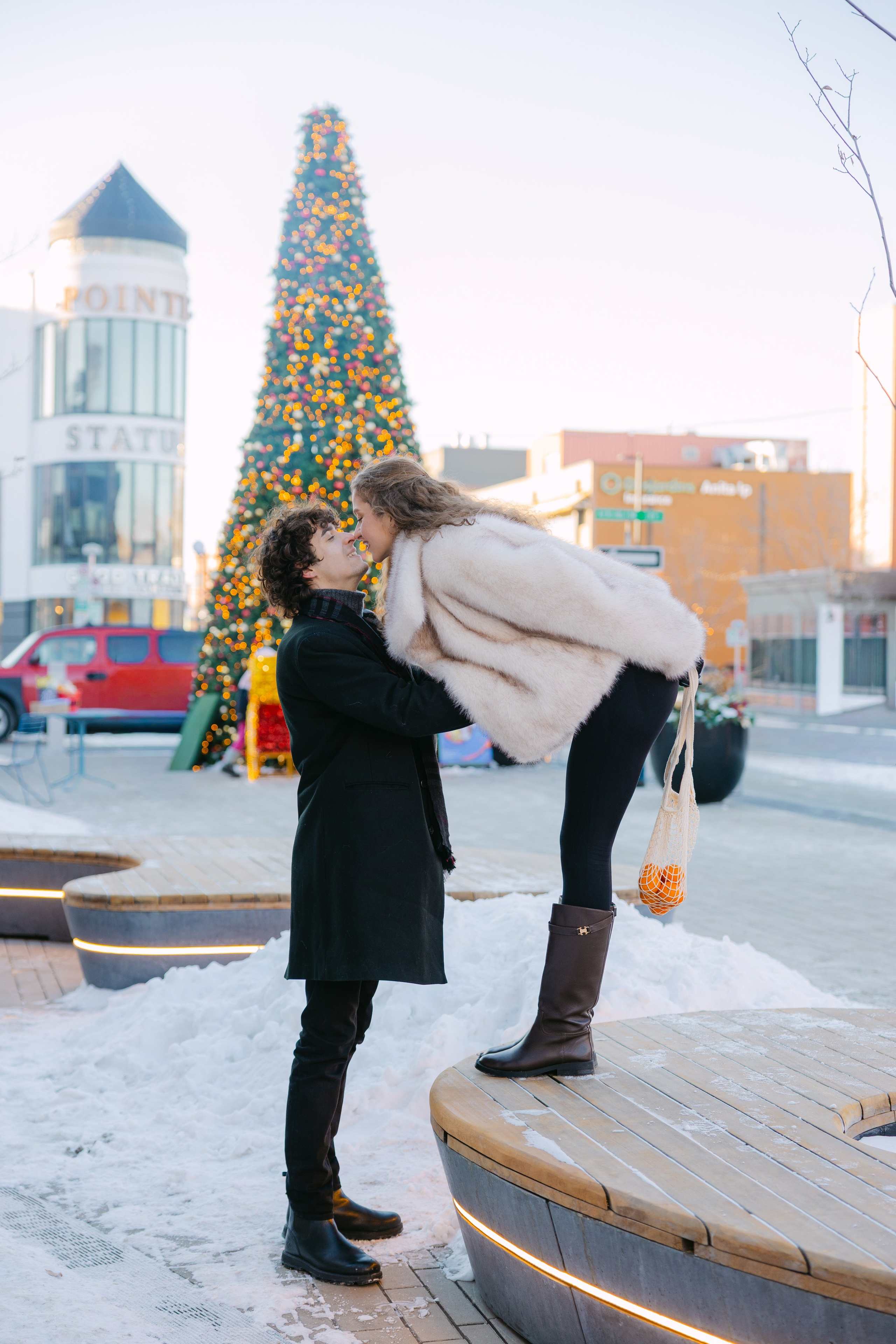 Christmas magic together. Photographer Elvira Hryshchenko