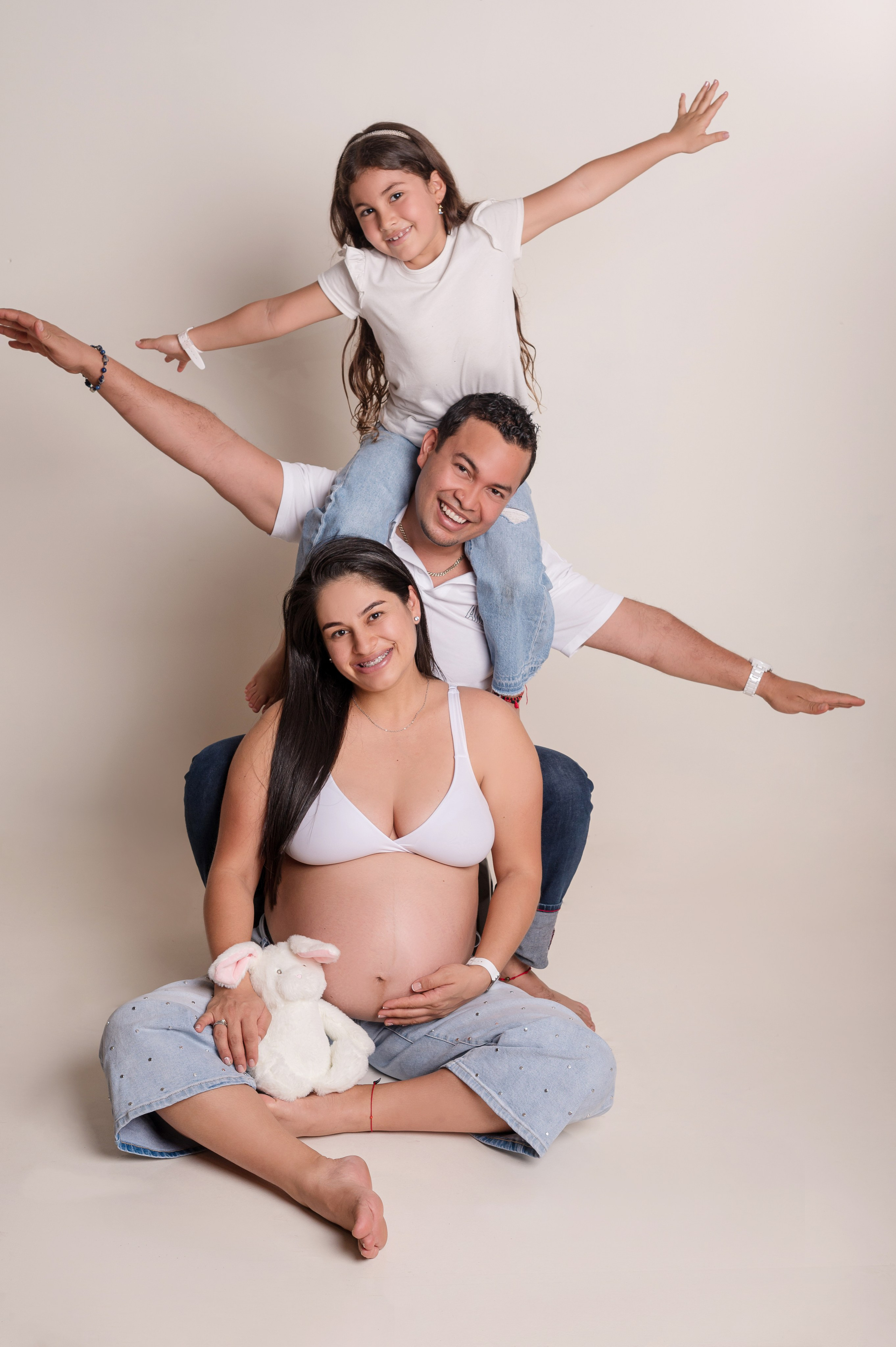 Fotos de estudio con Familias!. Www.dresalgadophoto.com
