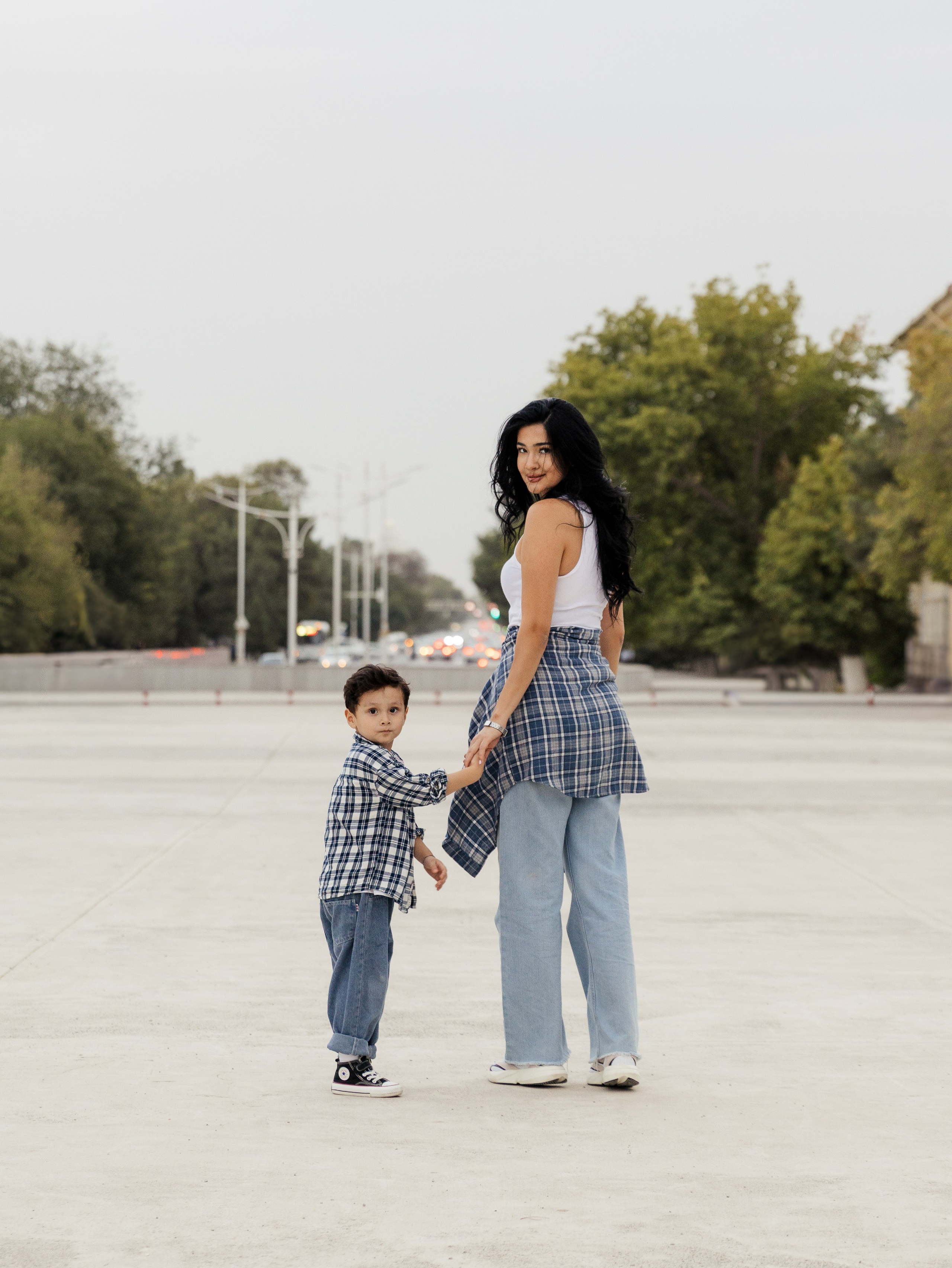 At the city. Family and wedding photographer in Bangkok, Thailand