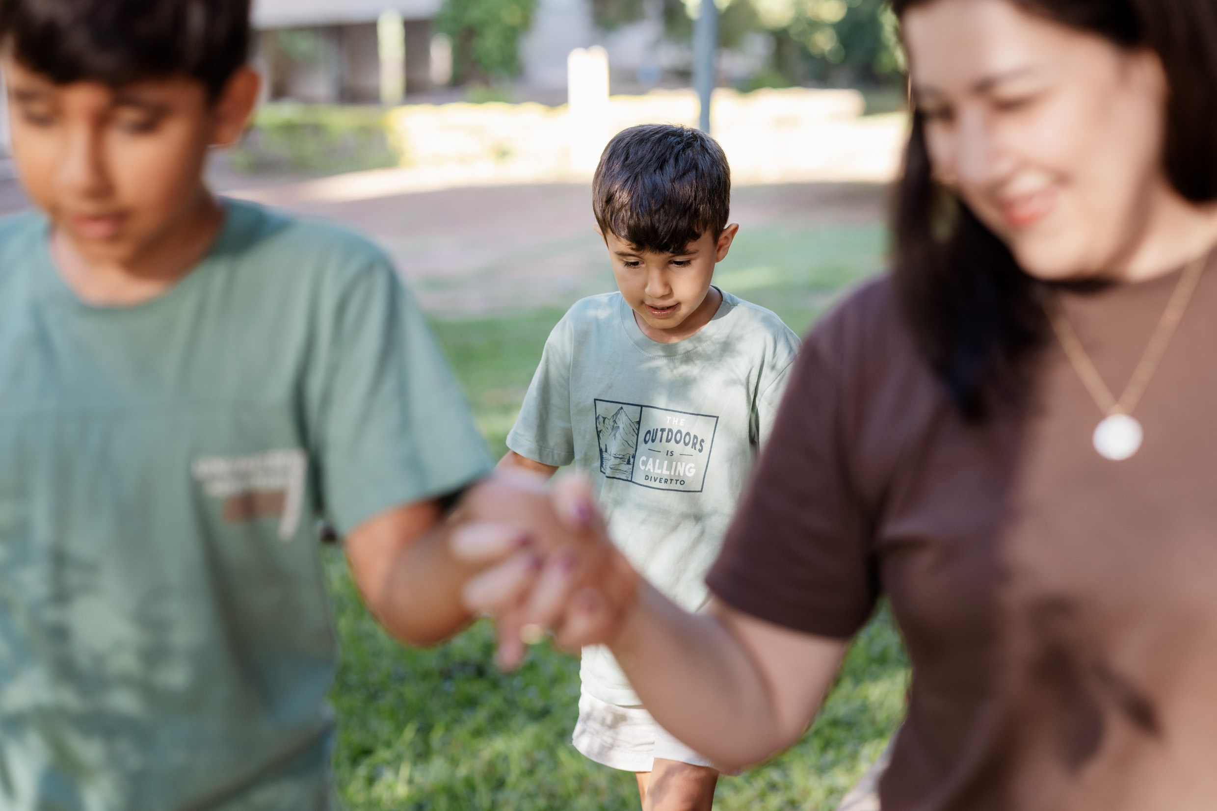 Ensaio mãe e filhos em Brasília, Asa Norte | Fotografia de Família