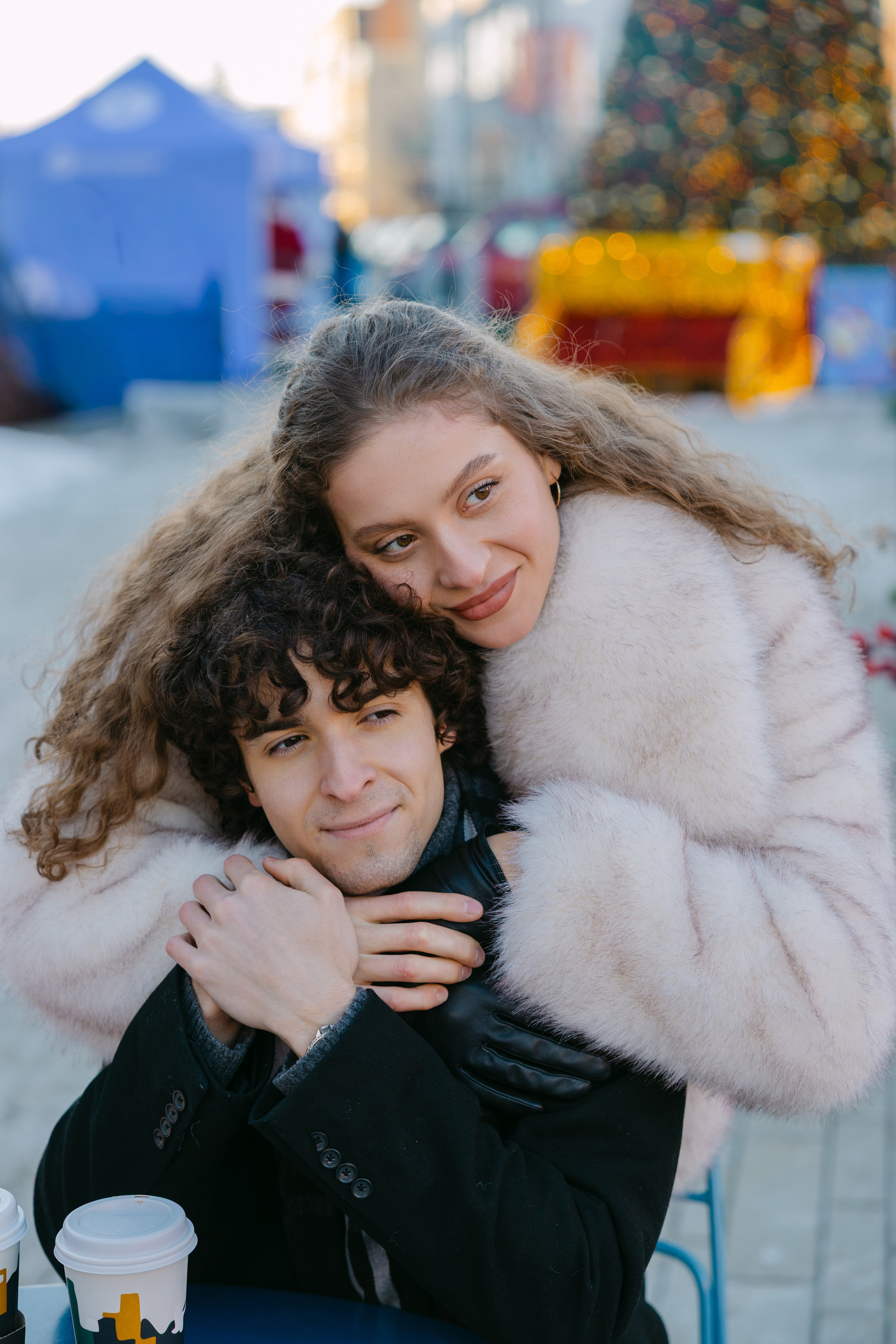 Christmas magic together. Photographer Elvira Hryshchenko