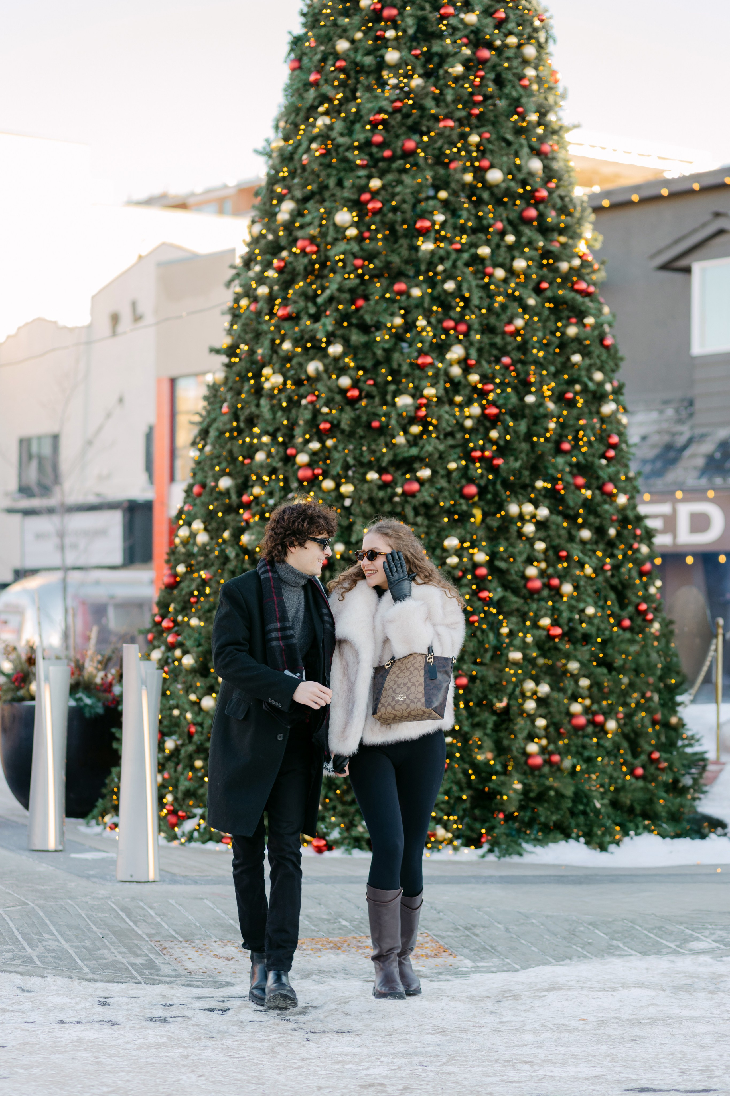 Christmas magic together. Photographer Elvira Hryshchenko