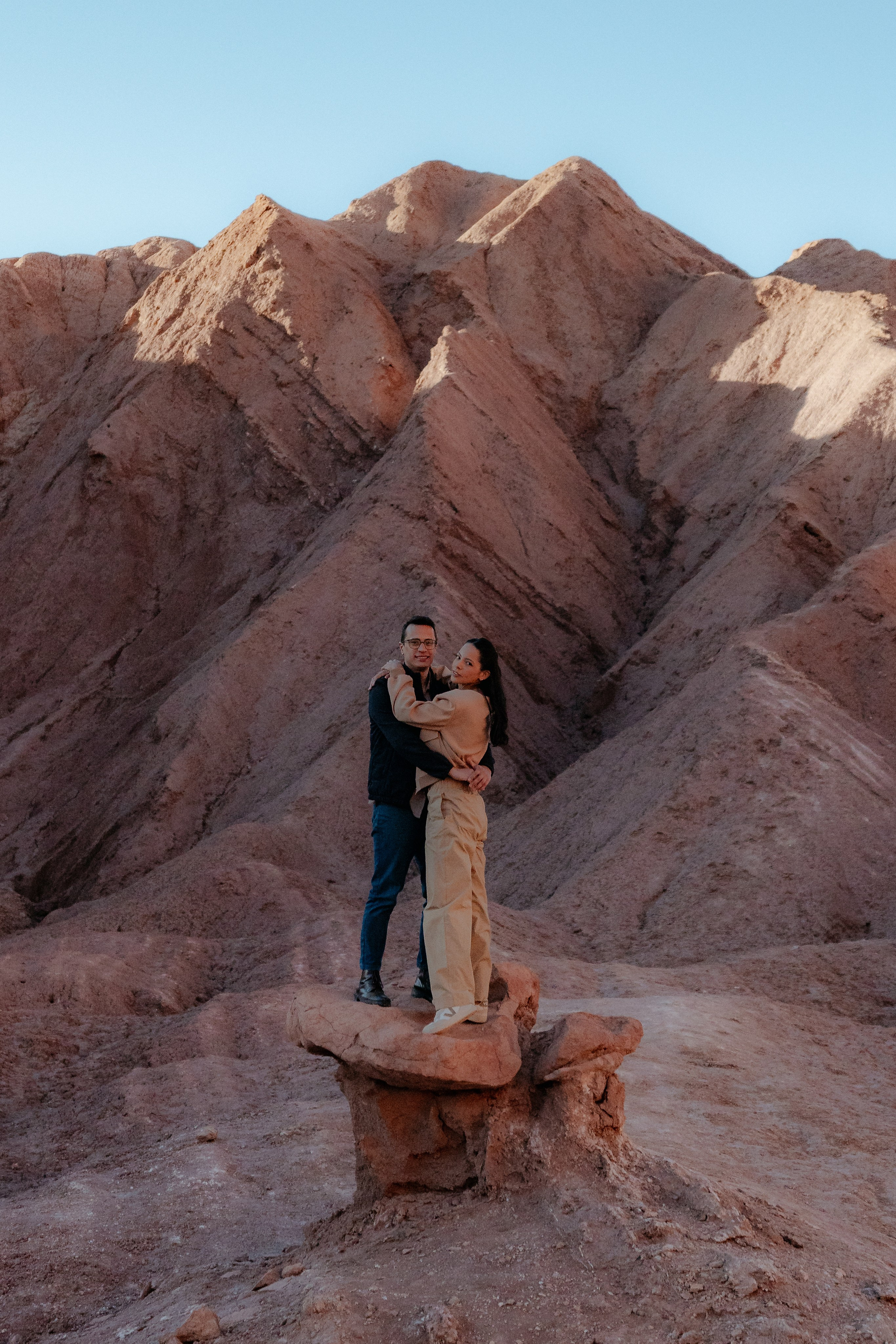 Vale dos Cogumelos — Sessão casual. Fotógrafo em San Pedro de Atacama