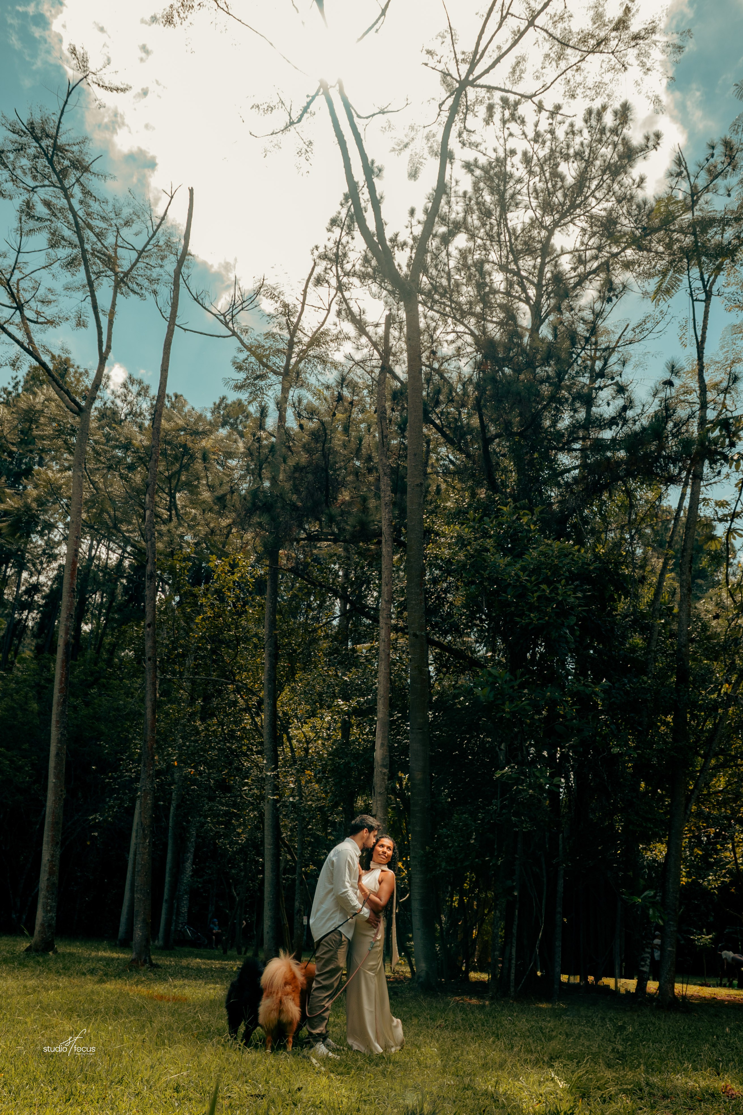 Pré-Wedding com pets. Studio Focus