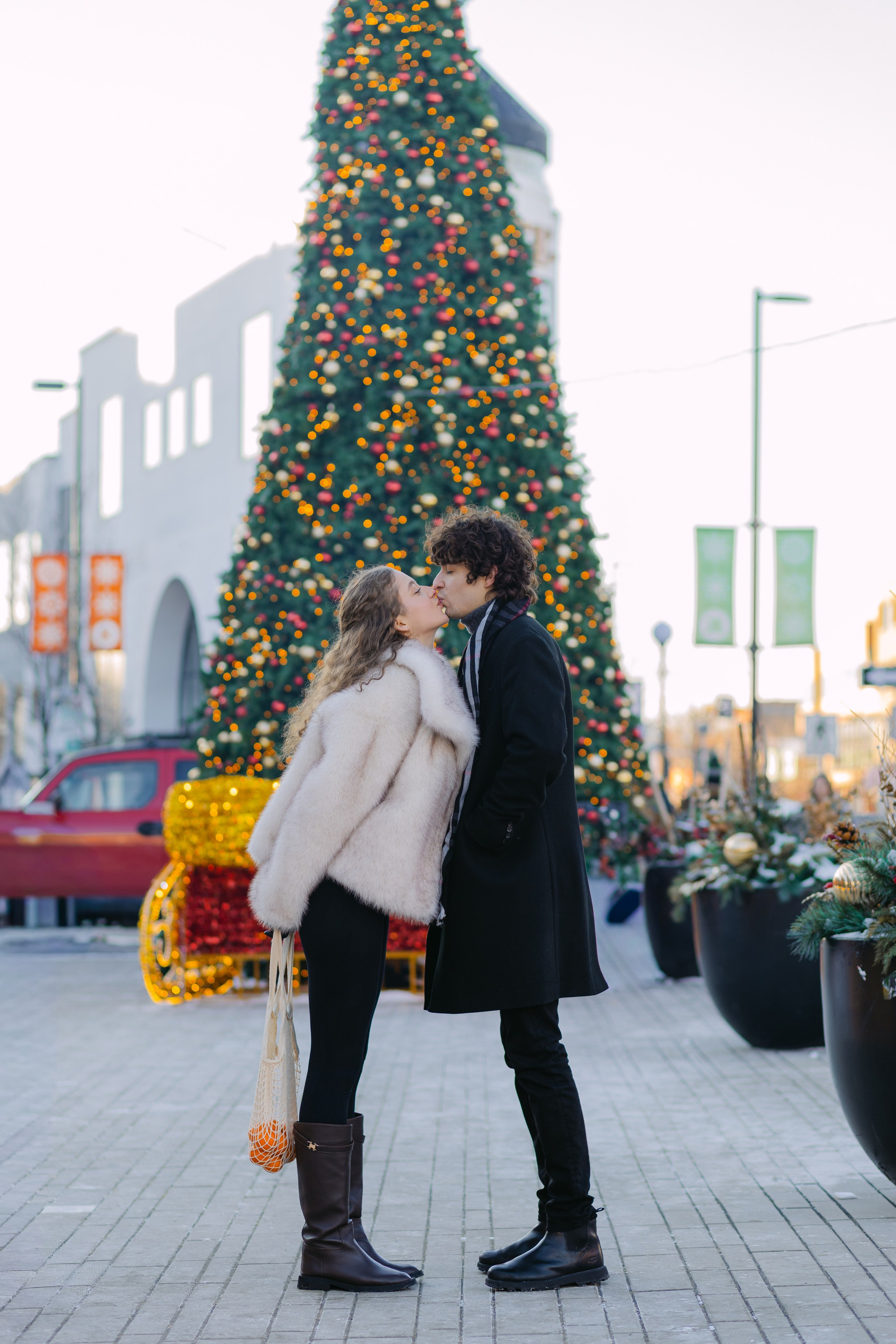 Christmas magic together. Photographer Elvira Hryshchenko