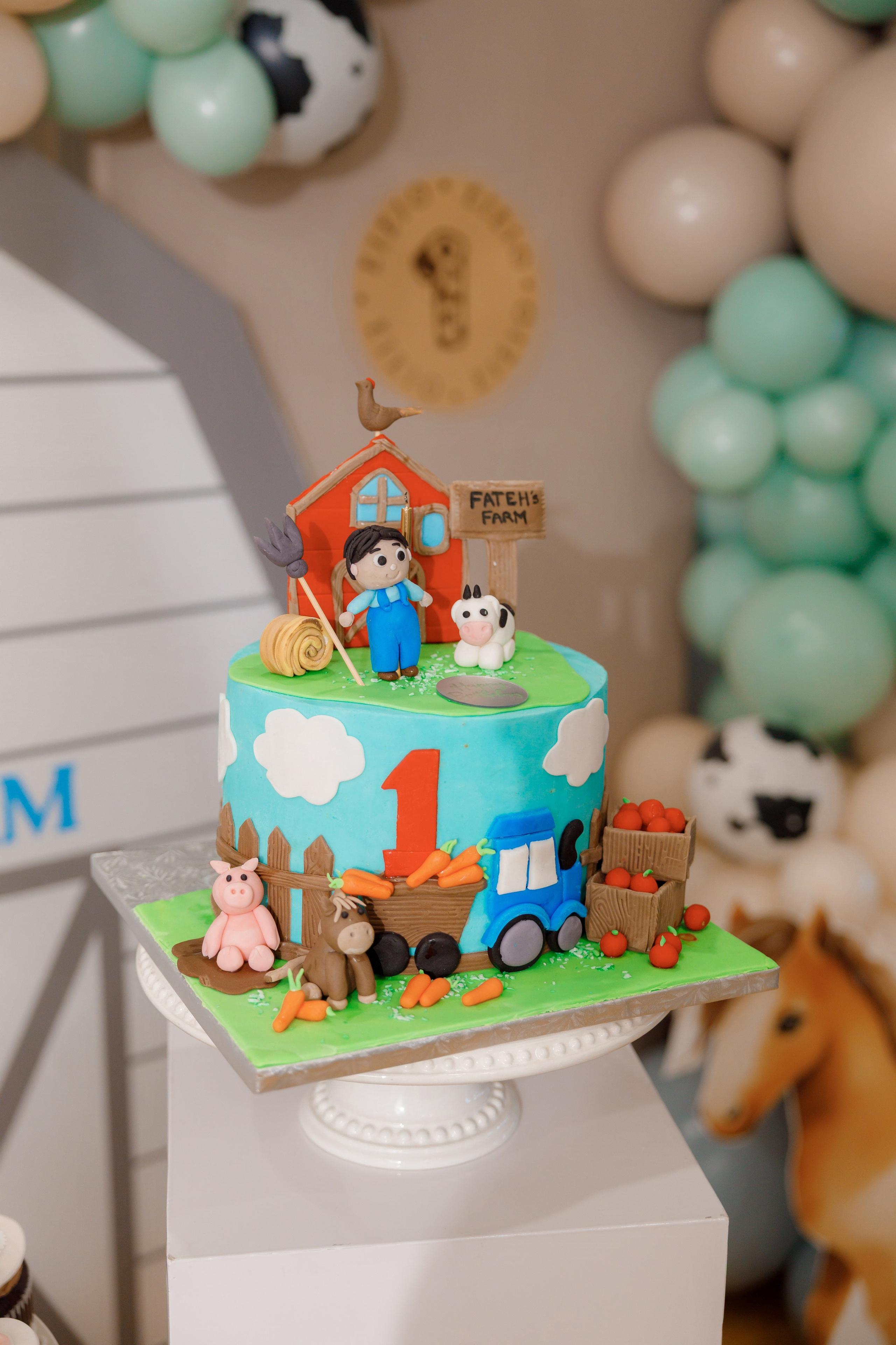 Fateh’s 1st birthday. Photographer Elvira Hryshchenko