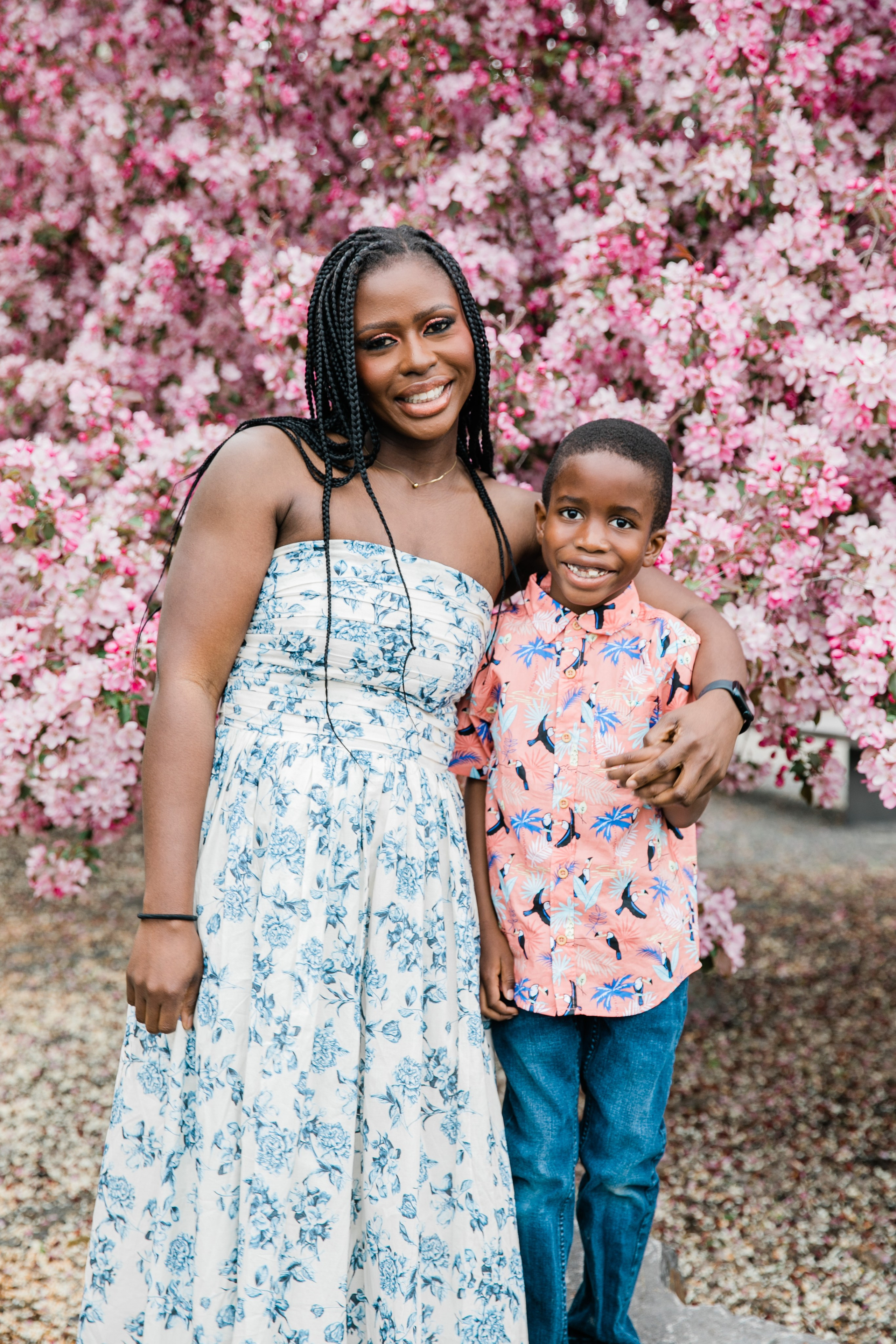 Cherry Blossom — Ester Family. Ching Li Photography