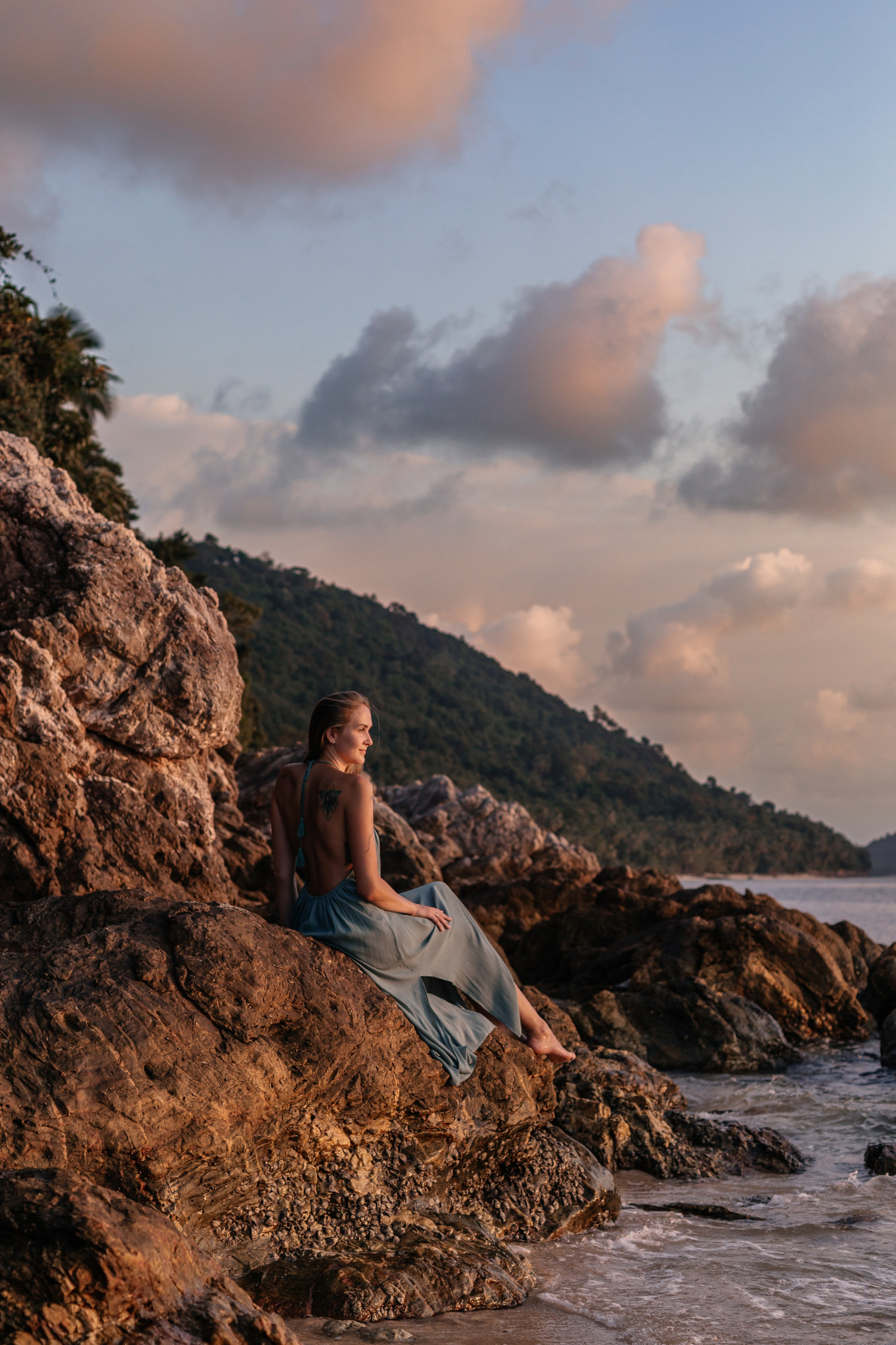 Beach portrait photography in Koh Samui