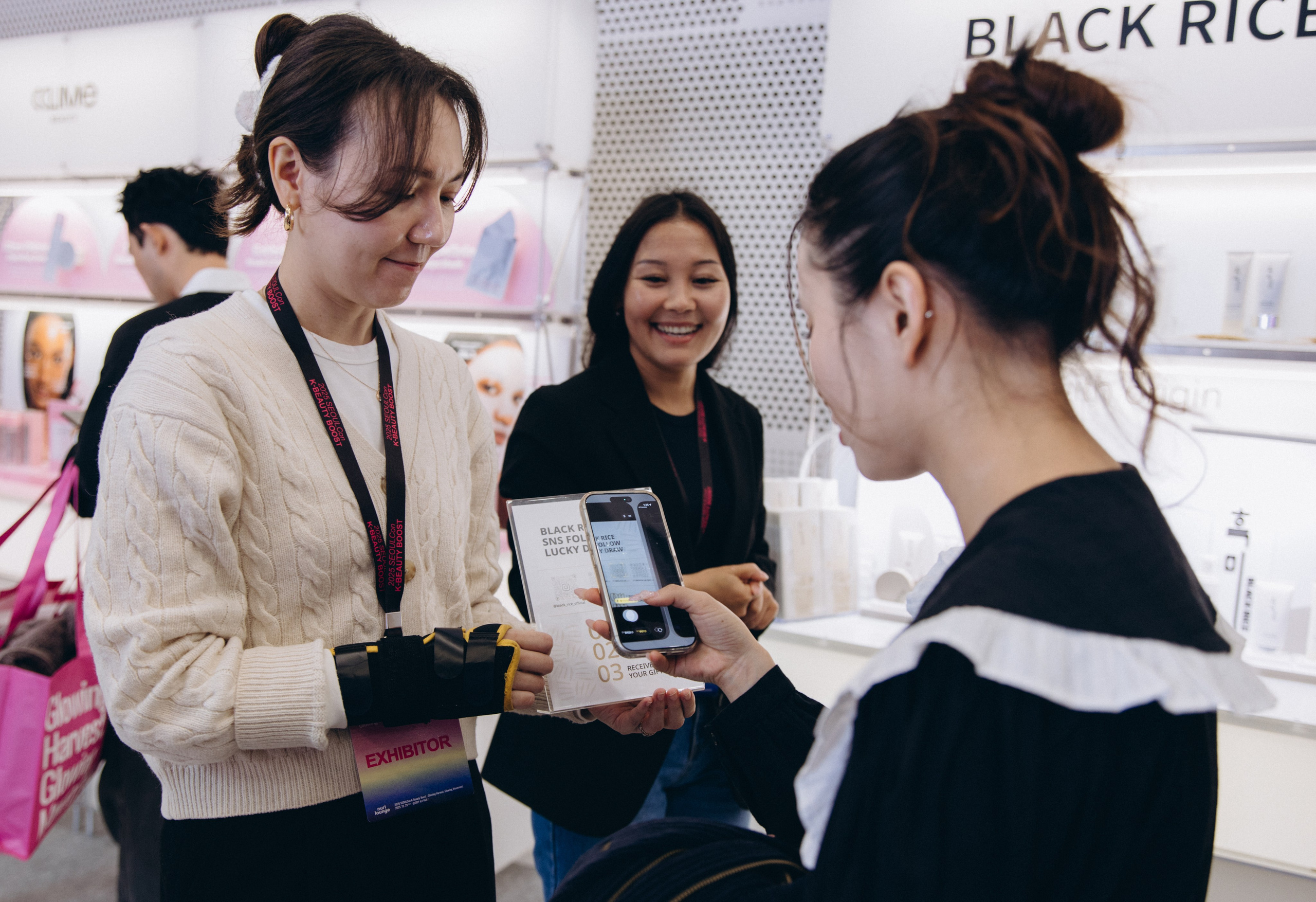 Seoul beauty expo 2025 (Black Rice). Портретный фотограф в Южной Корее Ольга Лян