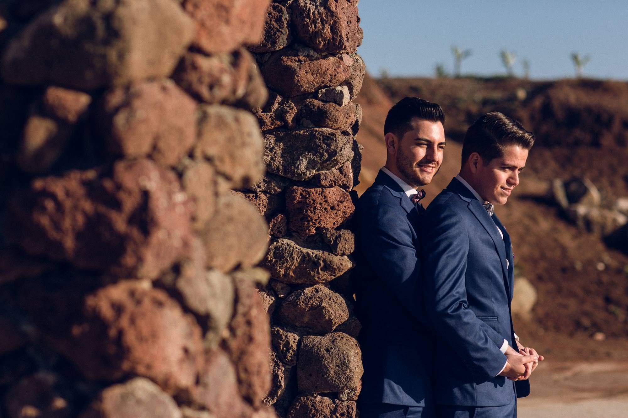 Two Grooms Valle de Guadalupe. Estudio de fotografia en Tijuana