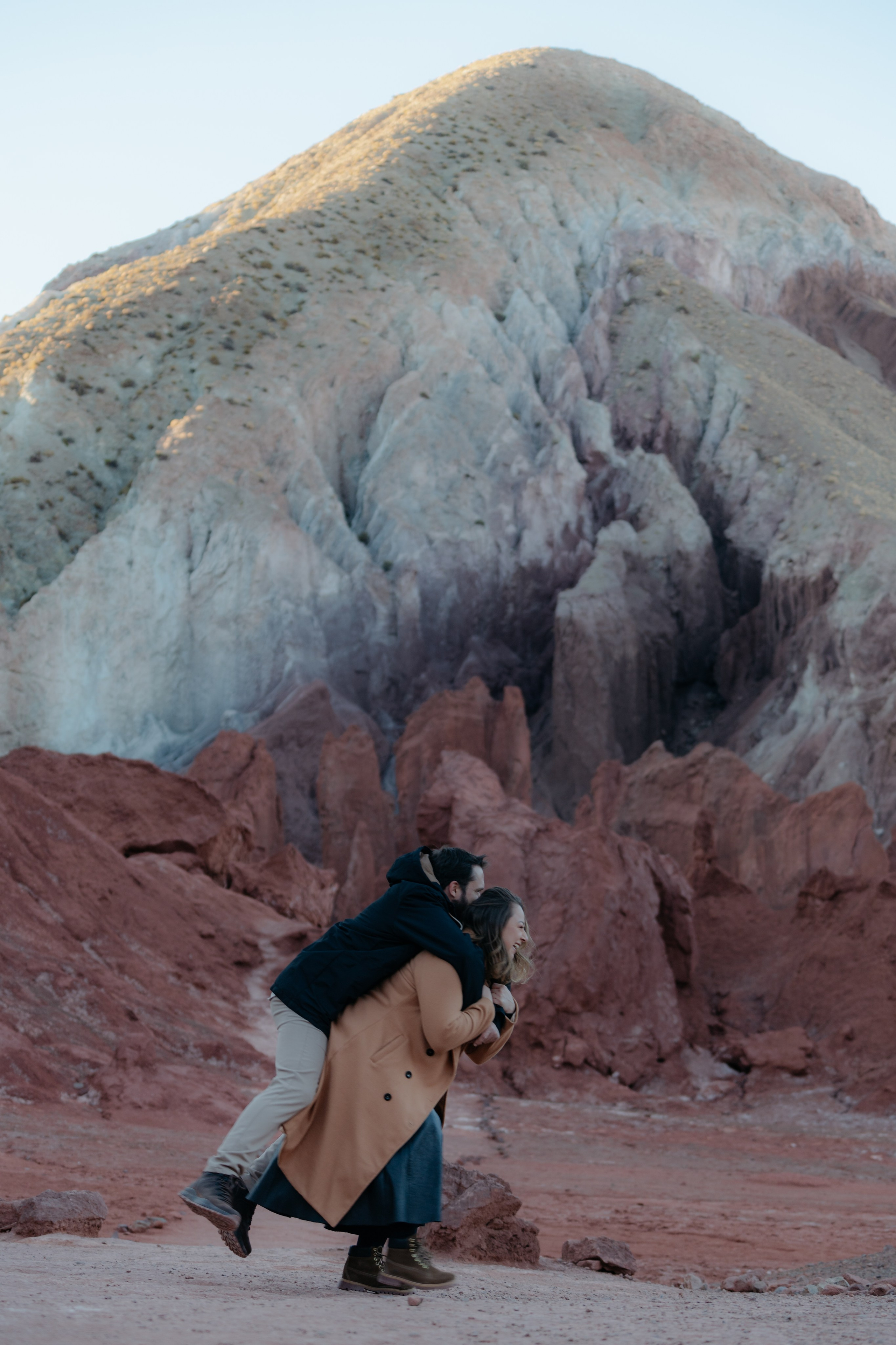Vale do Arcoíris — Ensaio casual. Fotógrafo em San Pedro de Atacama