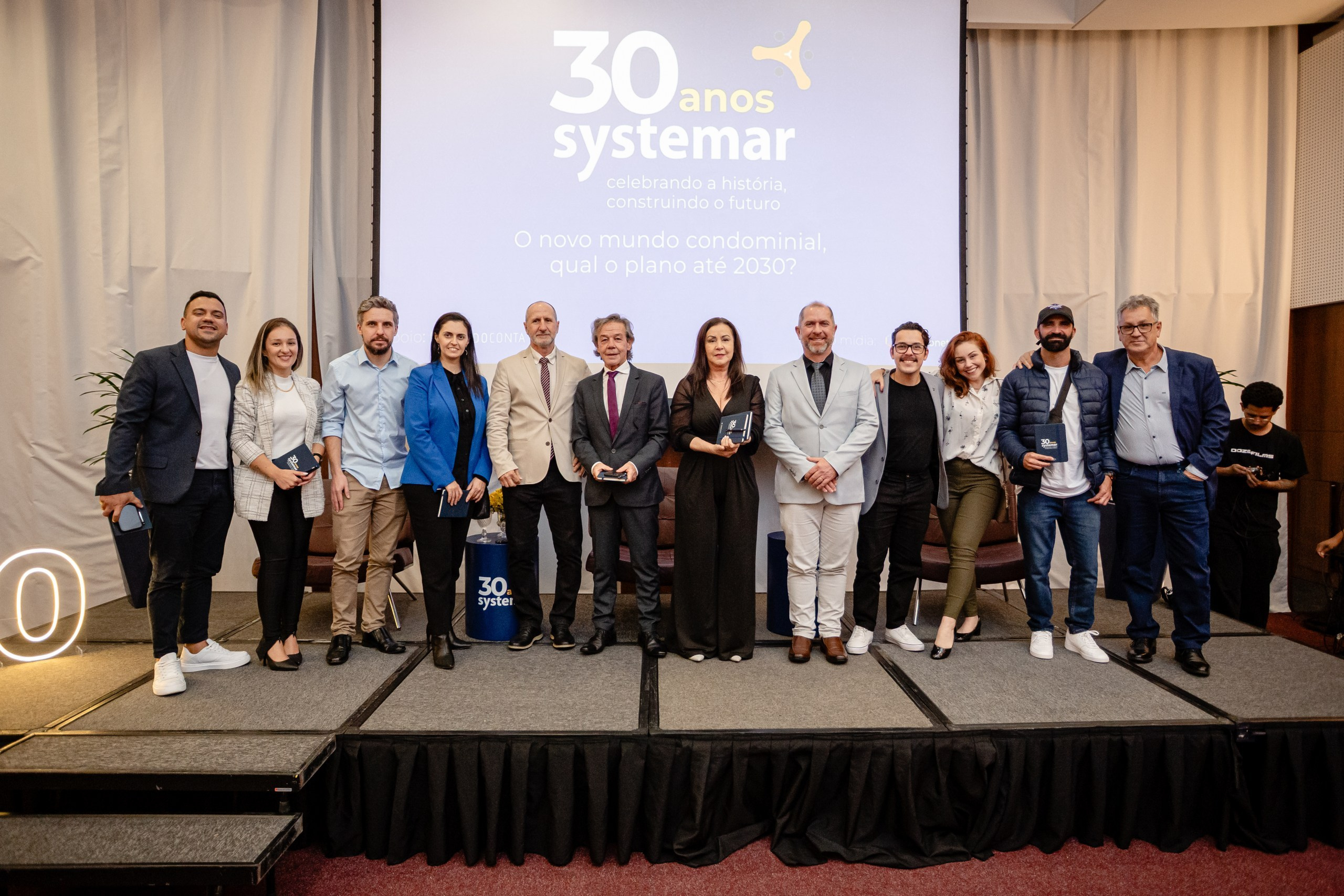 Fotografia de evento Corporativo de 30 Anos da Systemar em Balneário Camboriú