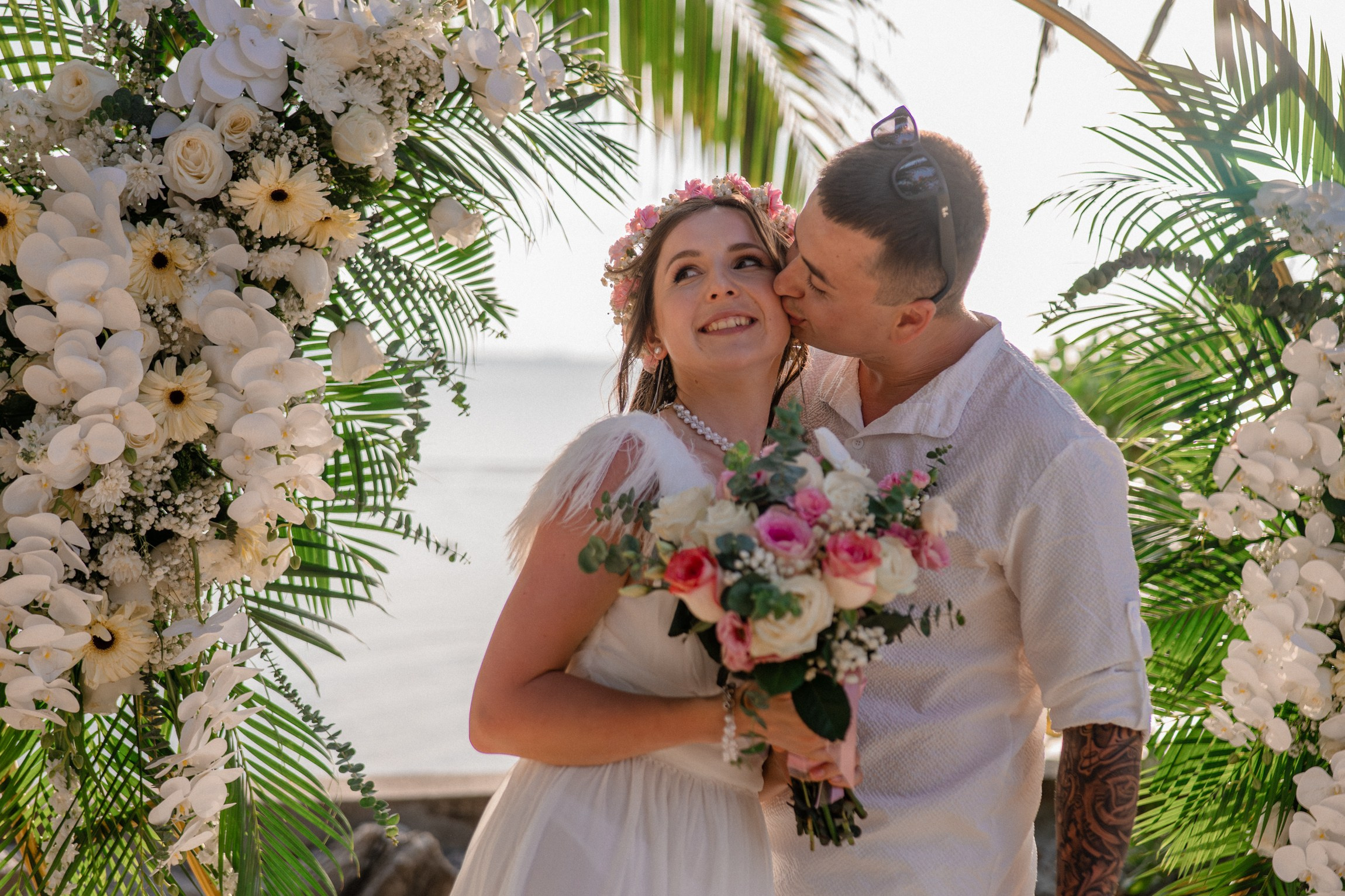 Wedding on the Beach in Koh Samui, Thailand | Tropical Destination Wedding