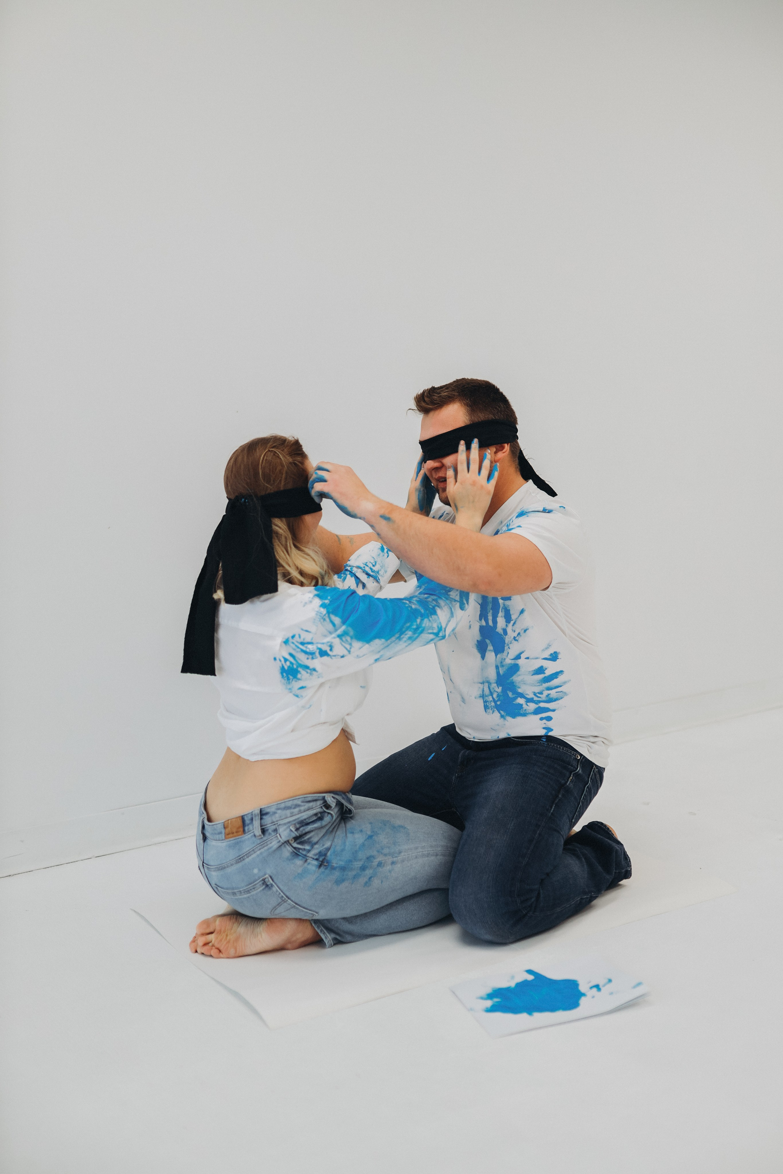 Gender reveal moments. Photographer Elvira Hryshchenko