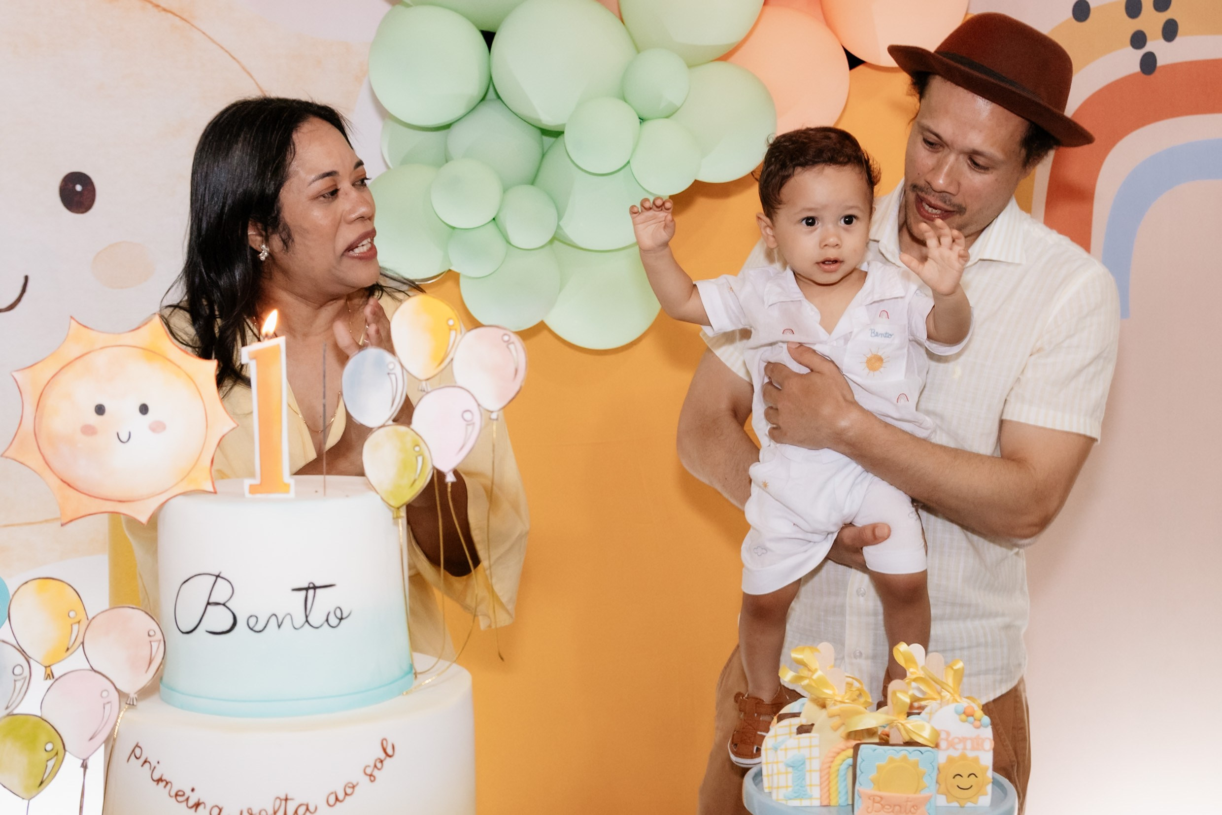 Bento 1 ano • Festa infantil em A Casa com Jardim | Fotografia de Família em Brasília e Recife